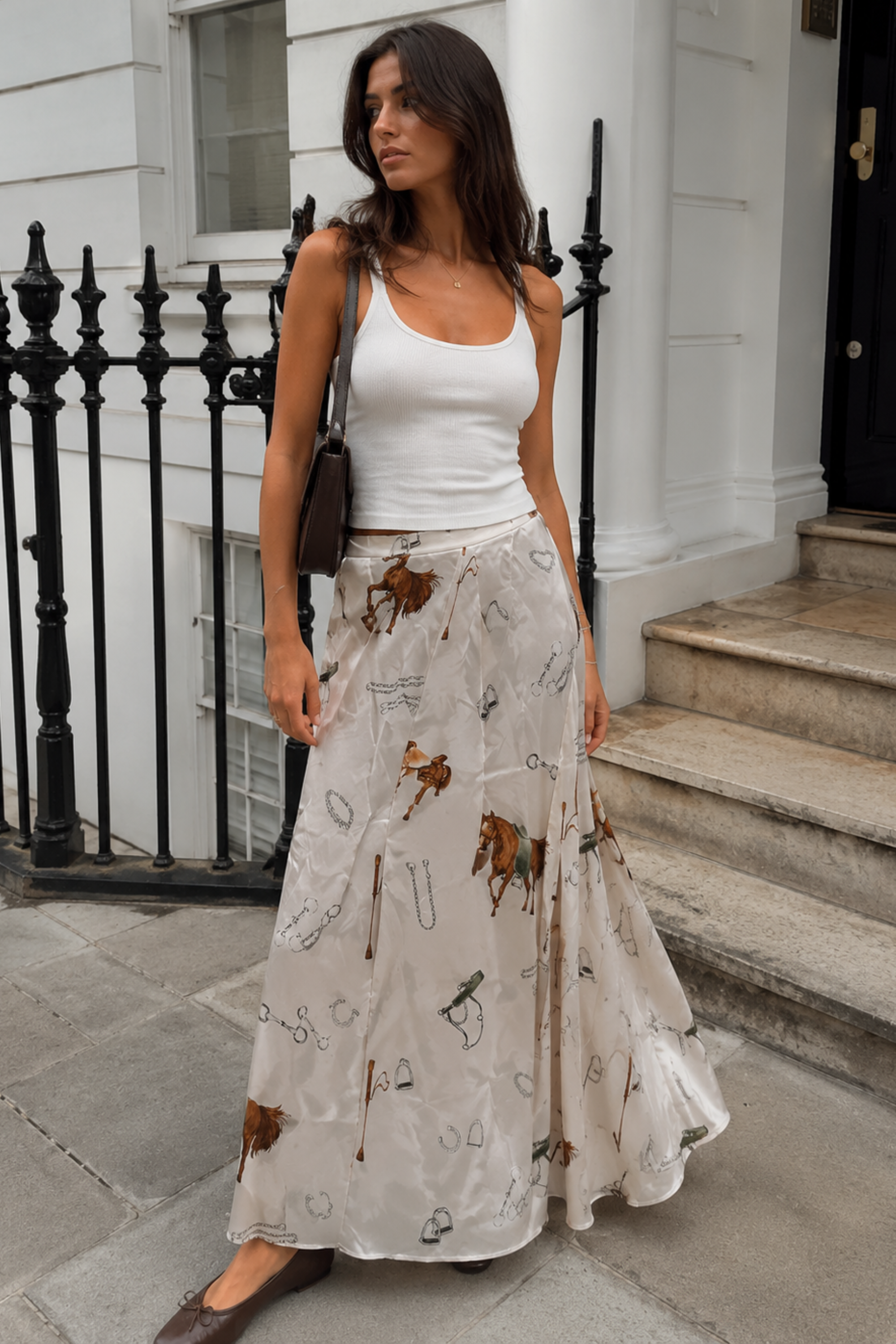Millie Pleated Maxi Skirt