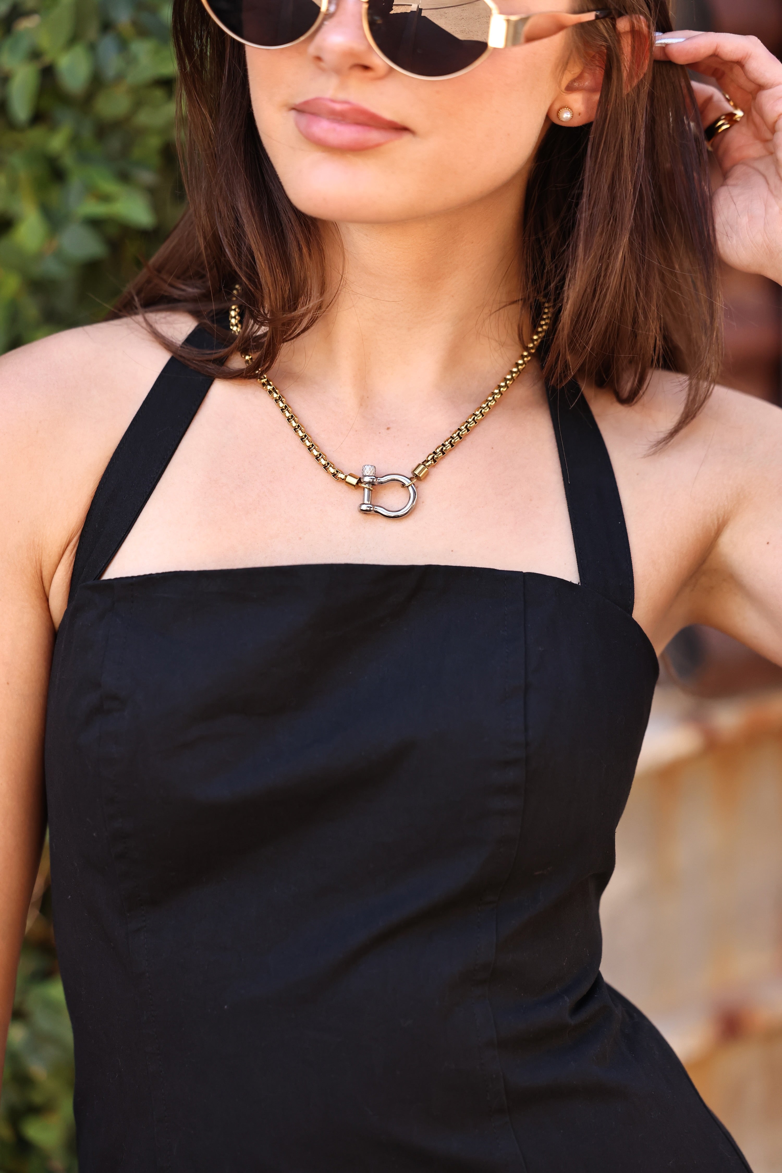 Mixed Herradura Necklace - Silver