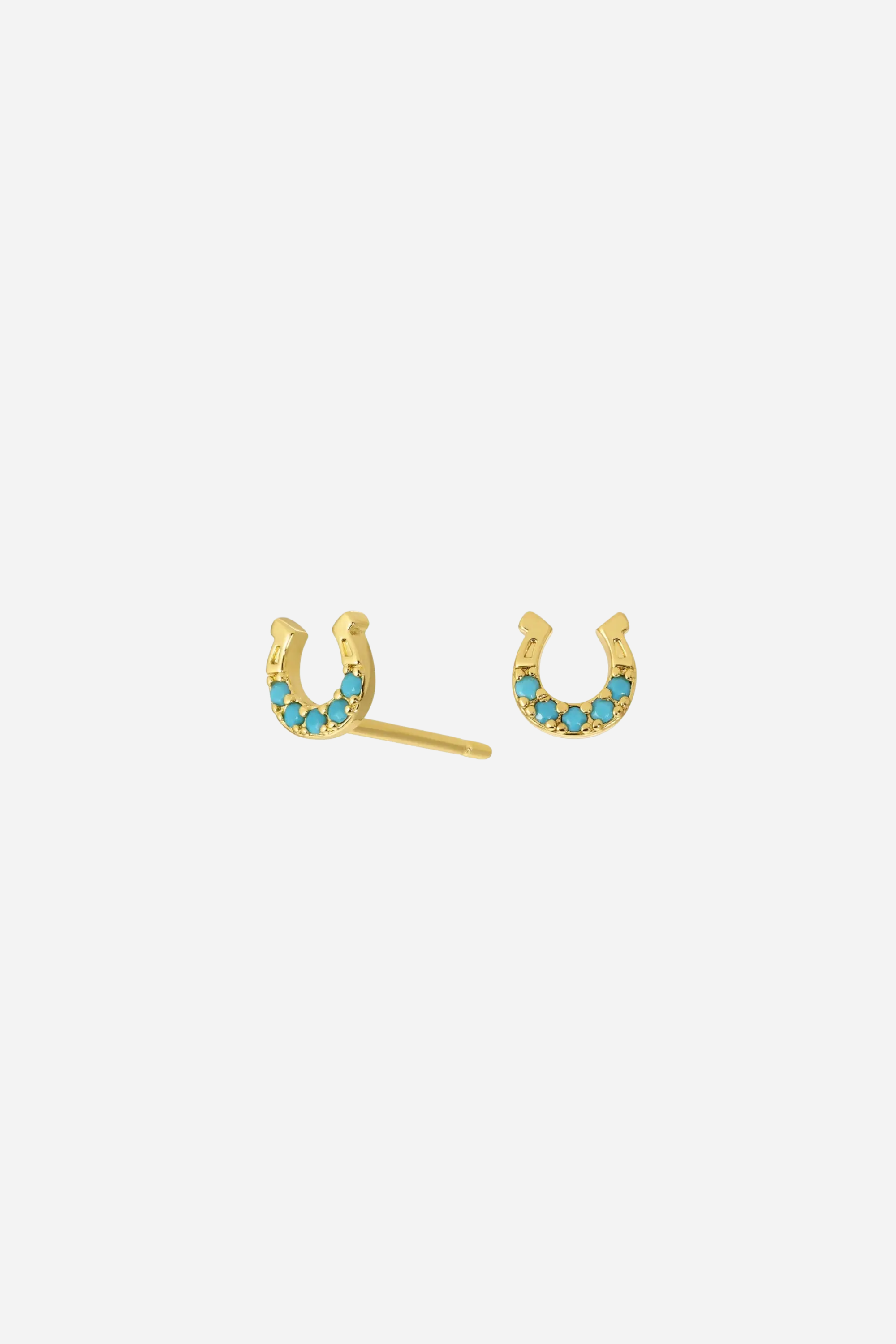 Montana Horseshoe Earring - Turquoise