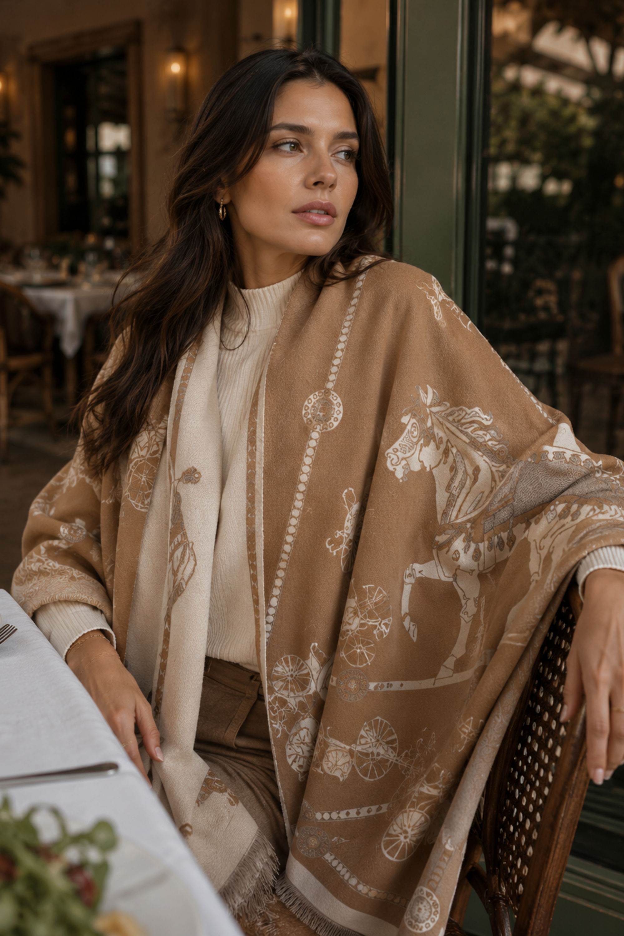 Montecito Scarf - Toffee