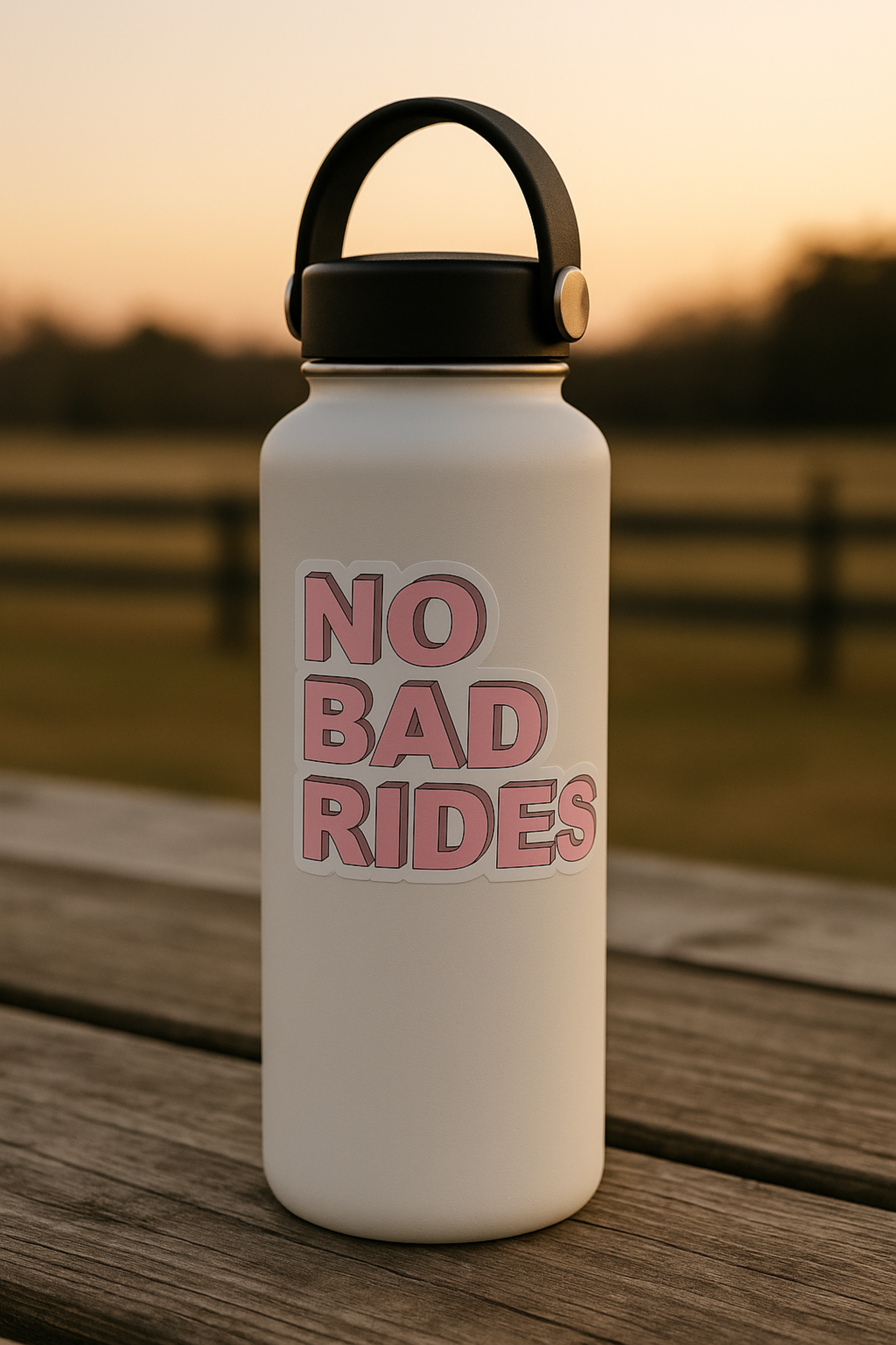 No Bad Rides Sticker
