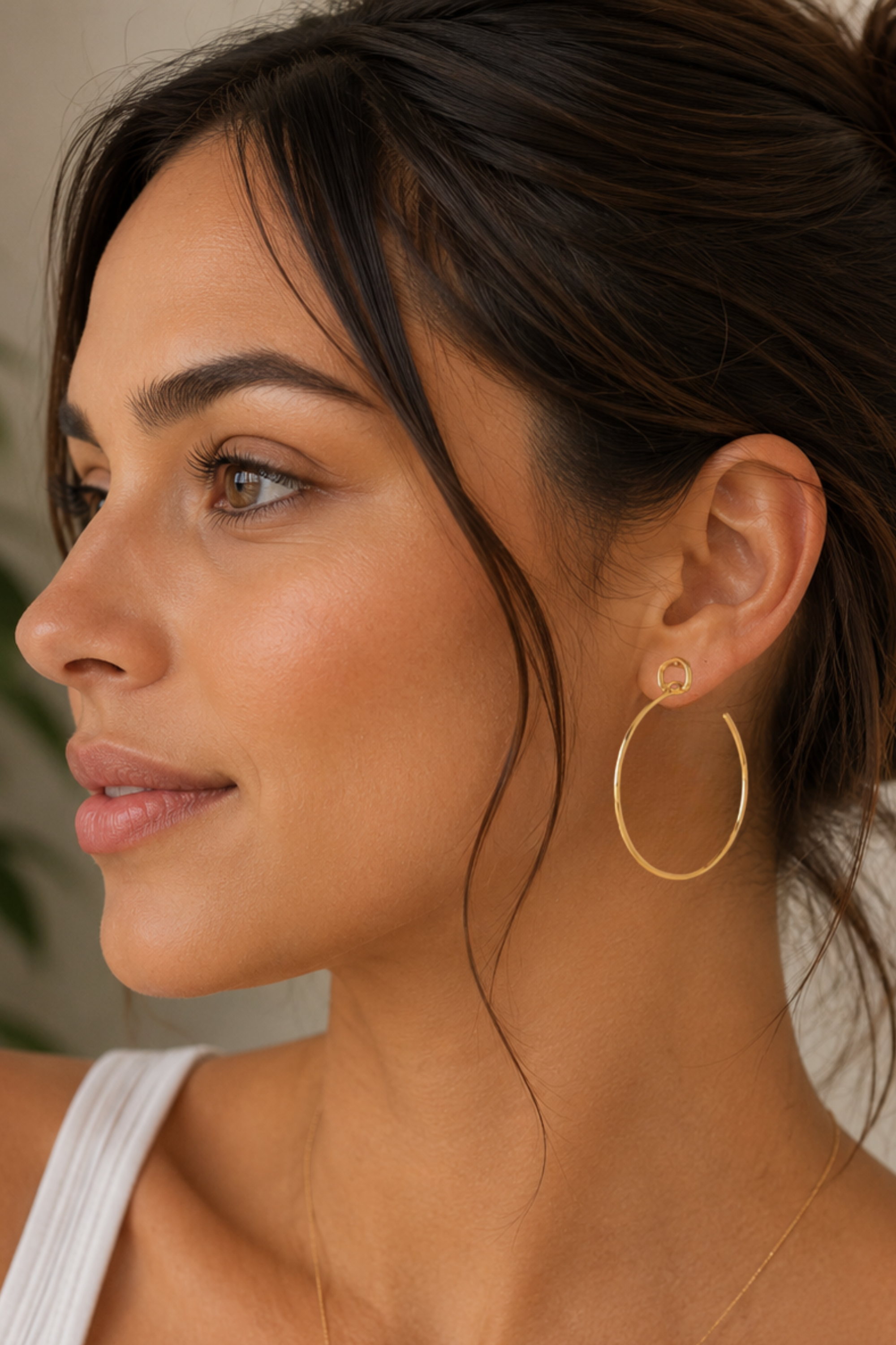 Ophelia Bit Hoop Earrings