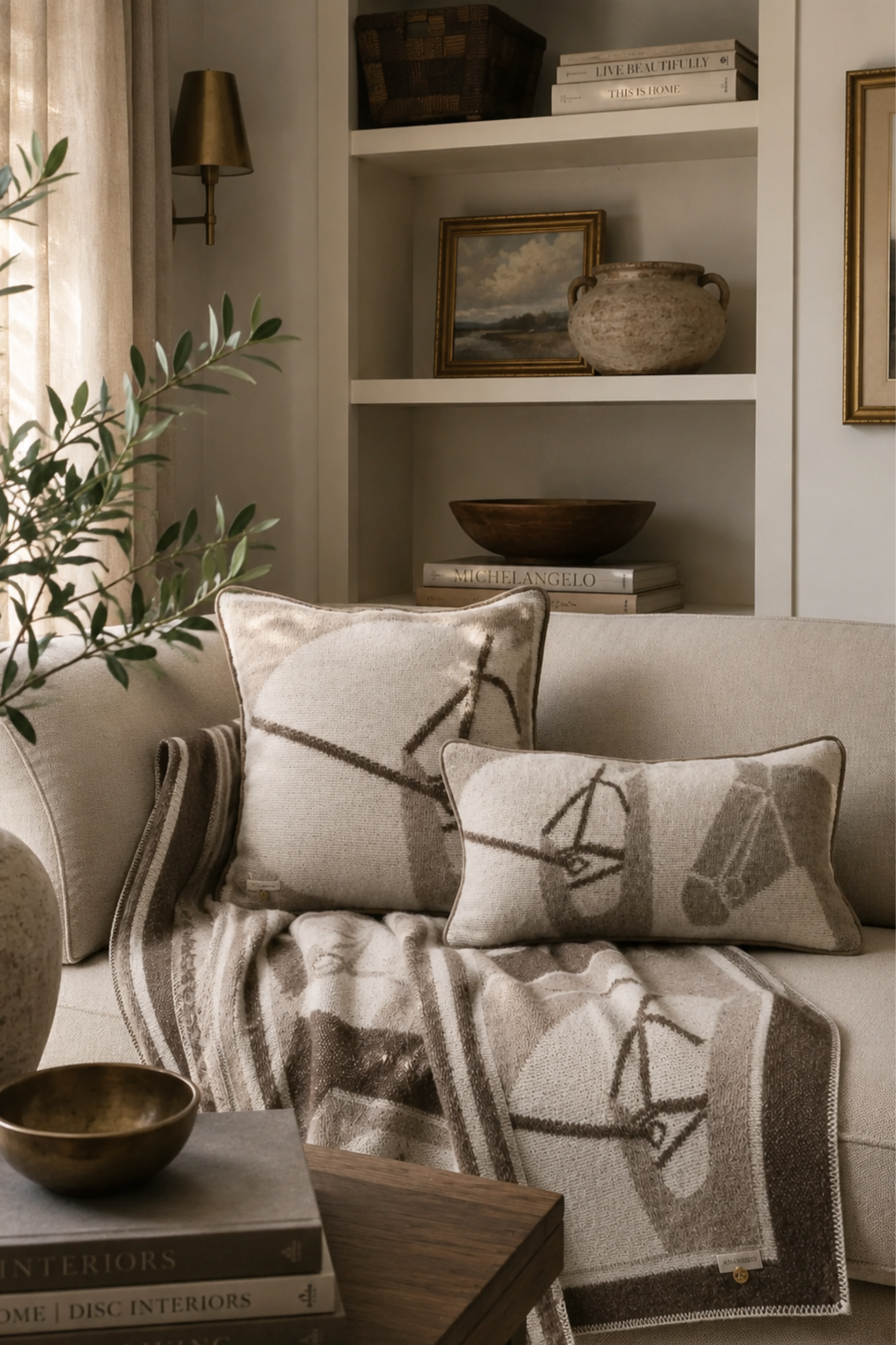 Orion Lumbar Wool Pillow