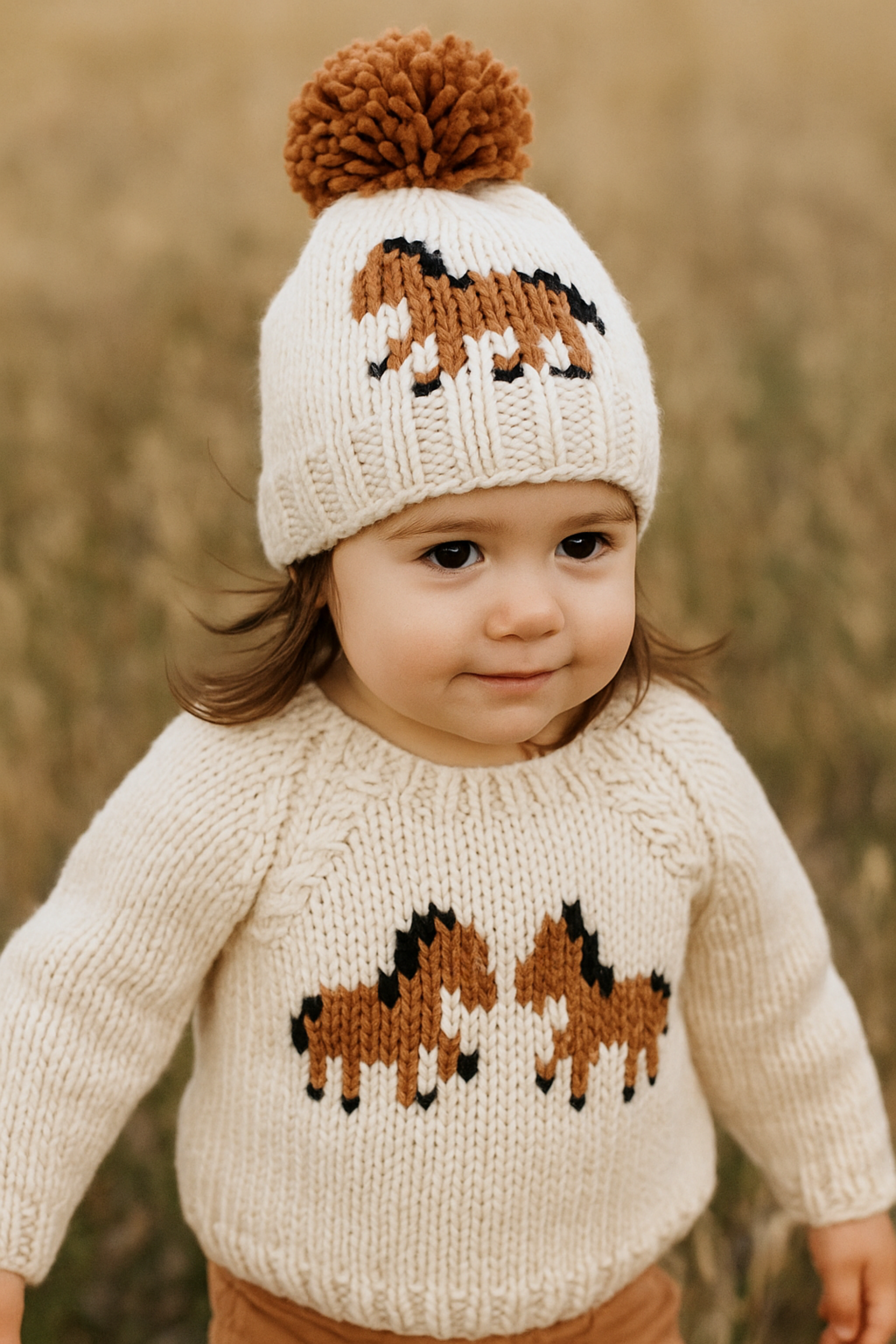 Payton Pony Knit Beanie