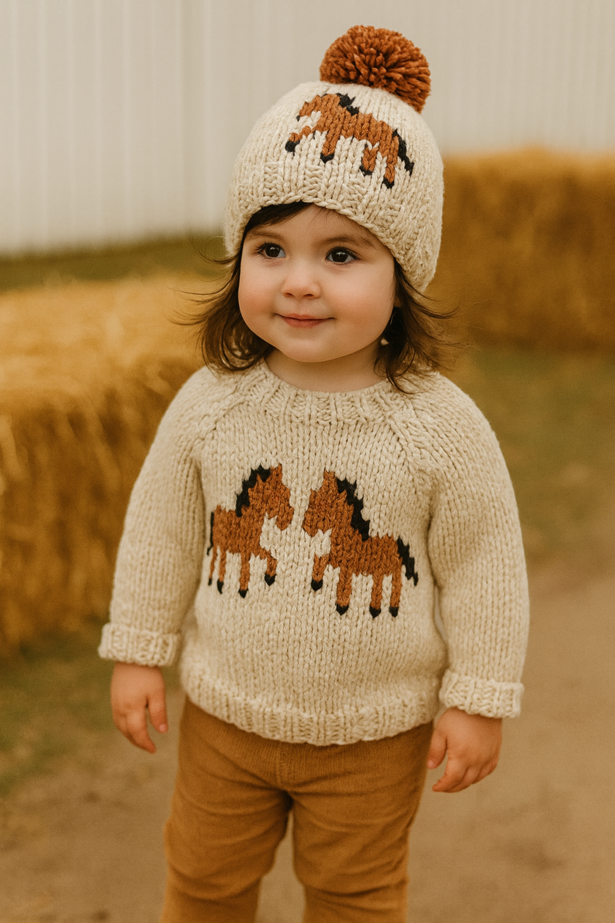 Payton Pony Knit Sweater