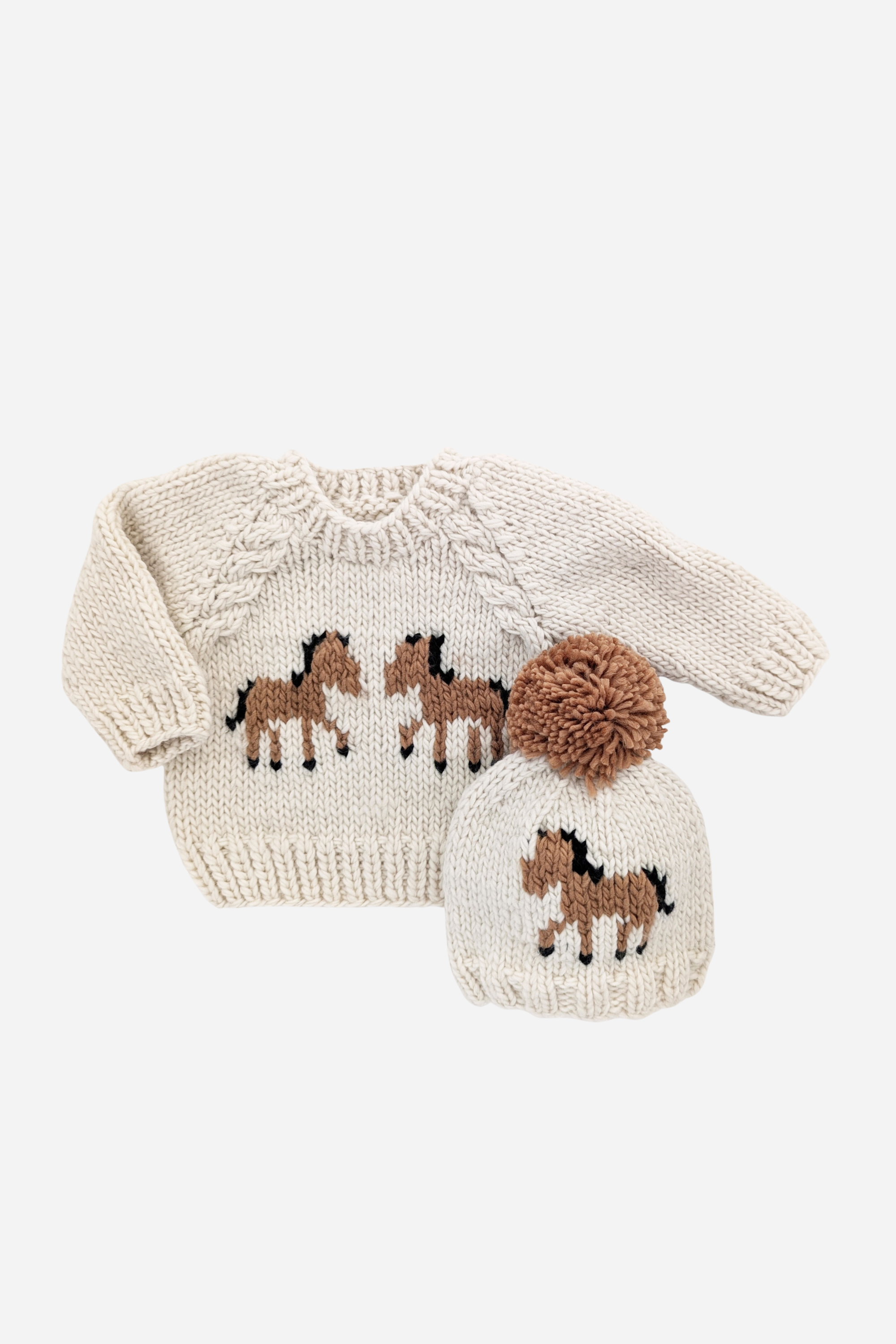 Payton Pony Knit Beanie