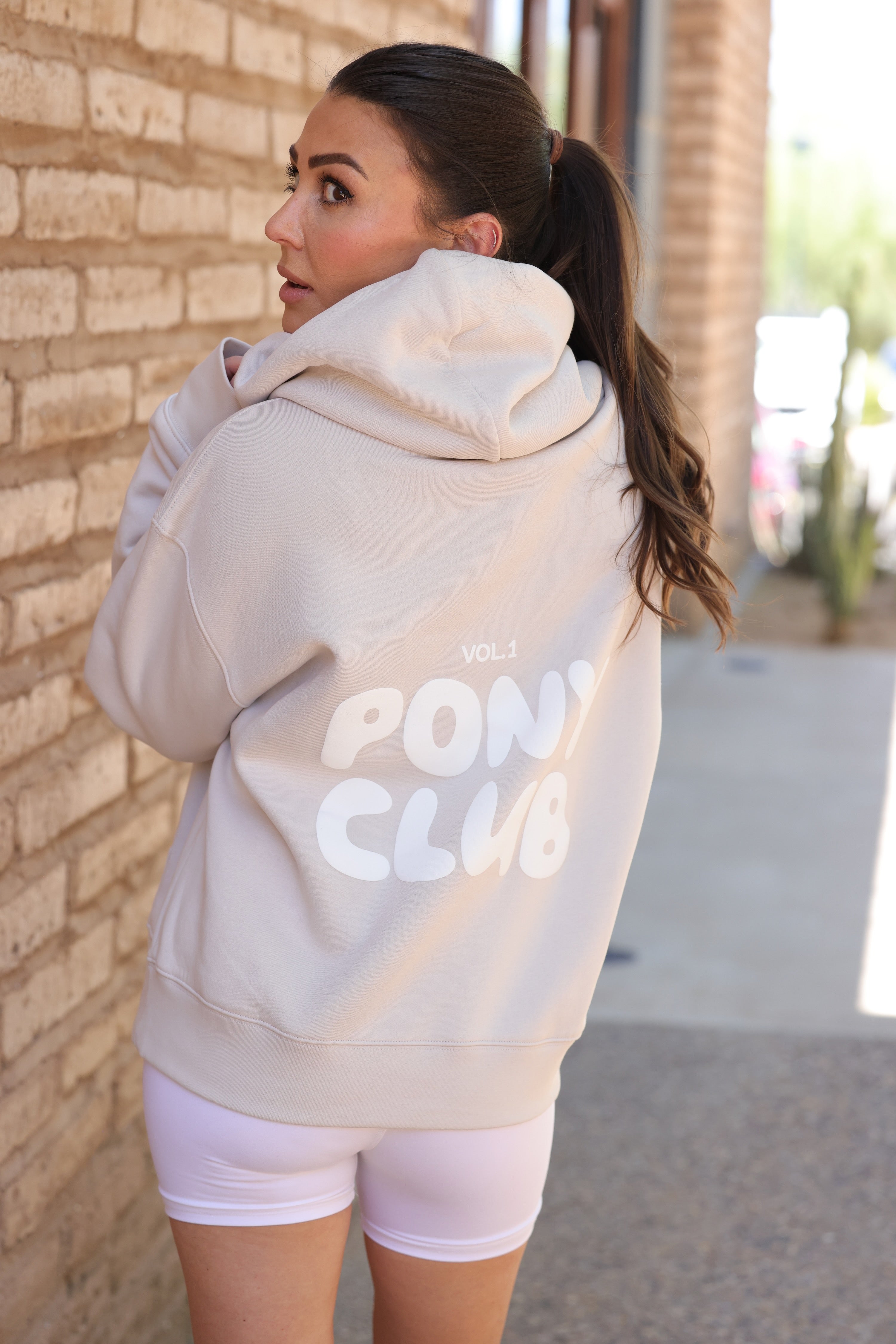 As Colour Pony Club Hoodie - Bone