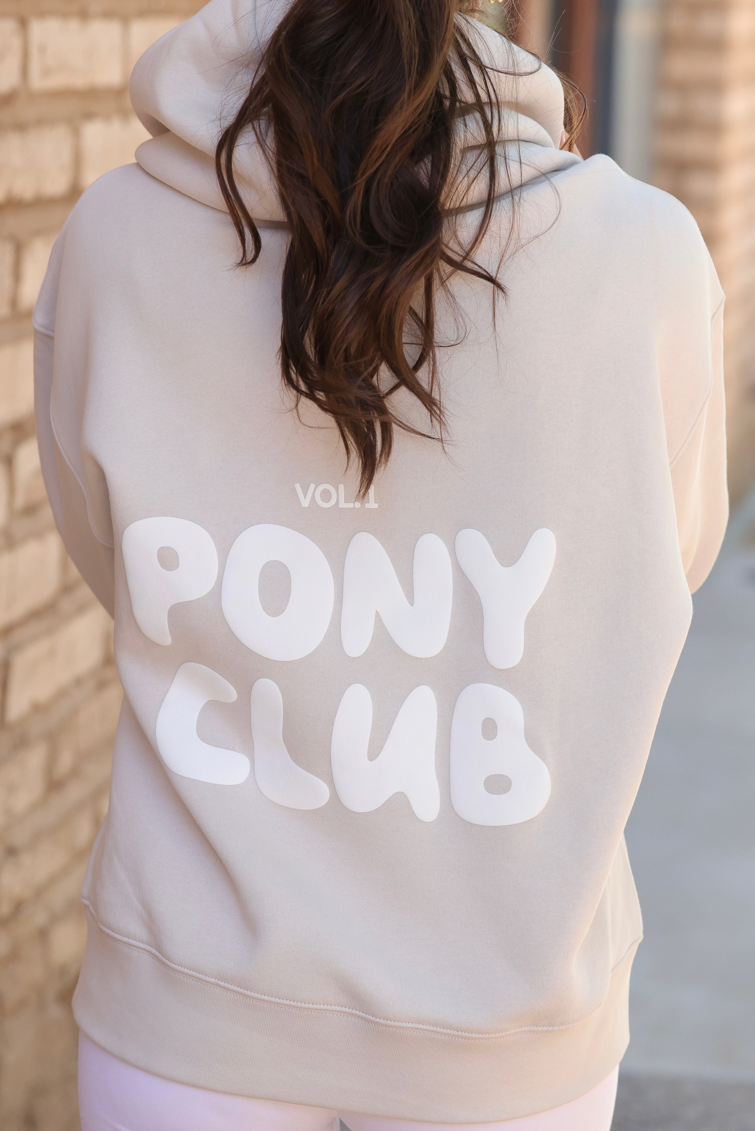 As Colour Pony Club Hoodie - Bone