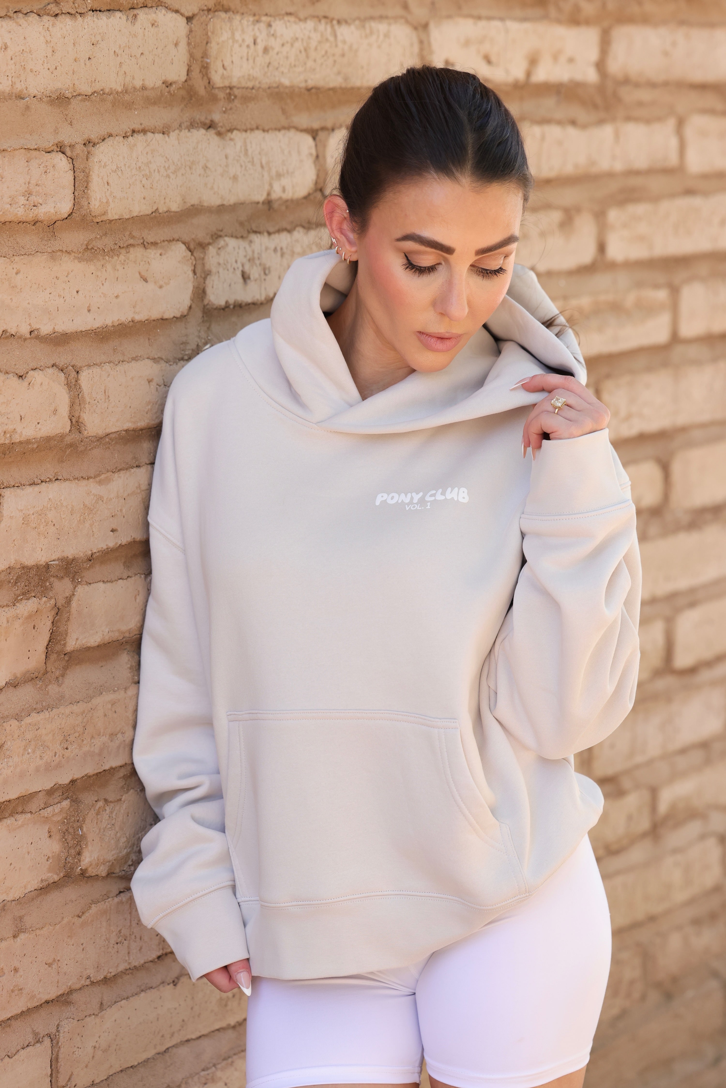 As Colour Pony Club Hoodie - Bone