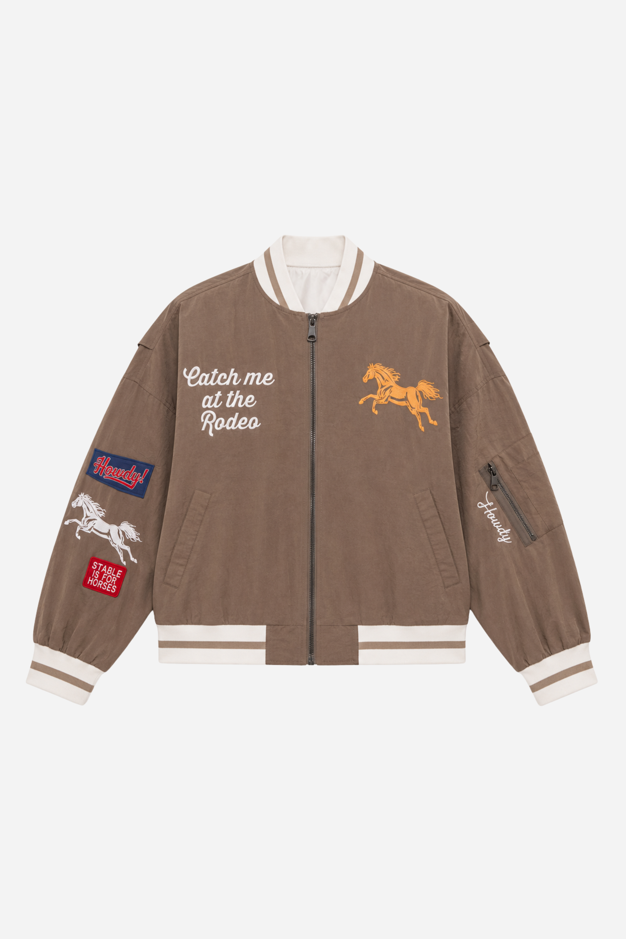 Retro Rodeo Bomber Jacket