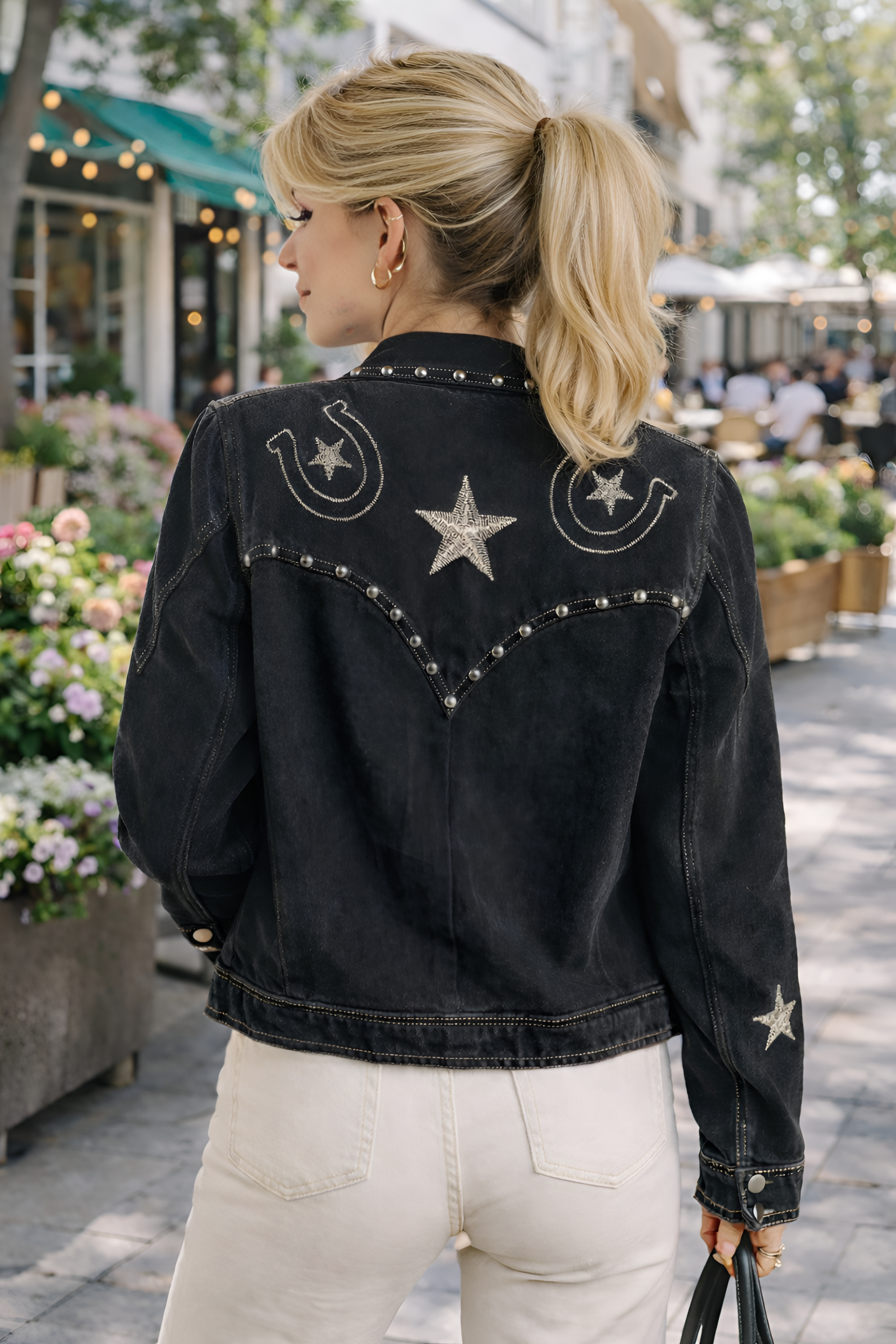 Rodeo Royale Embroidered Denim Jacket
