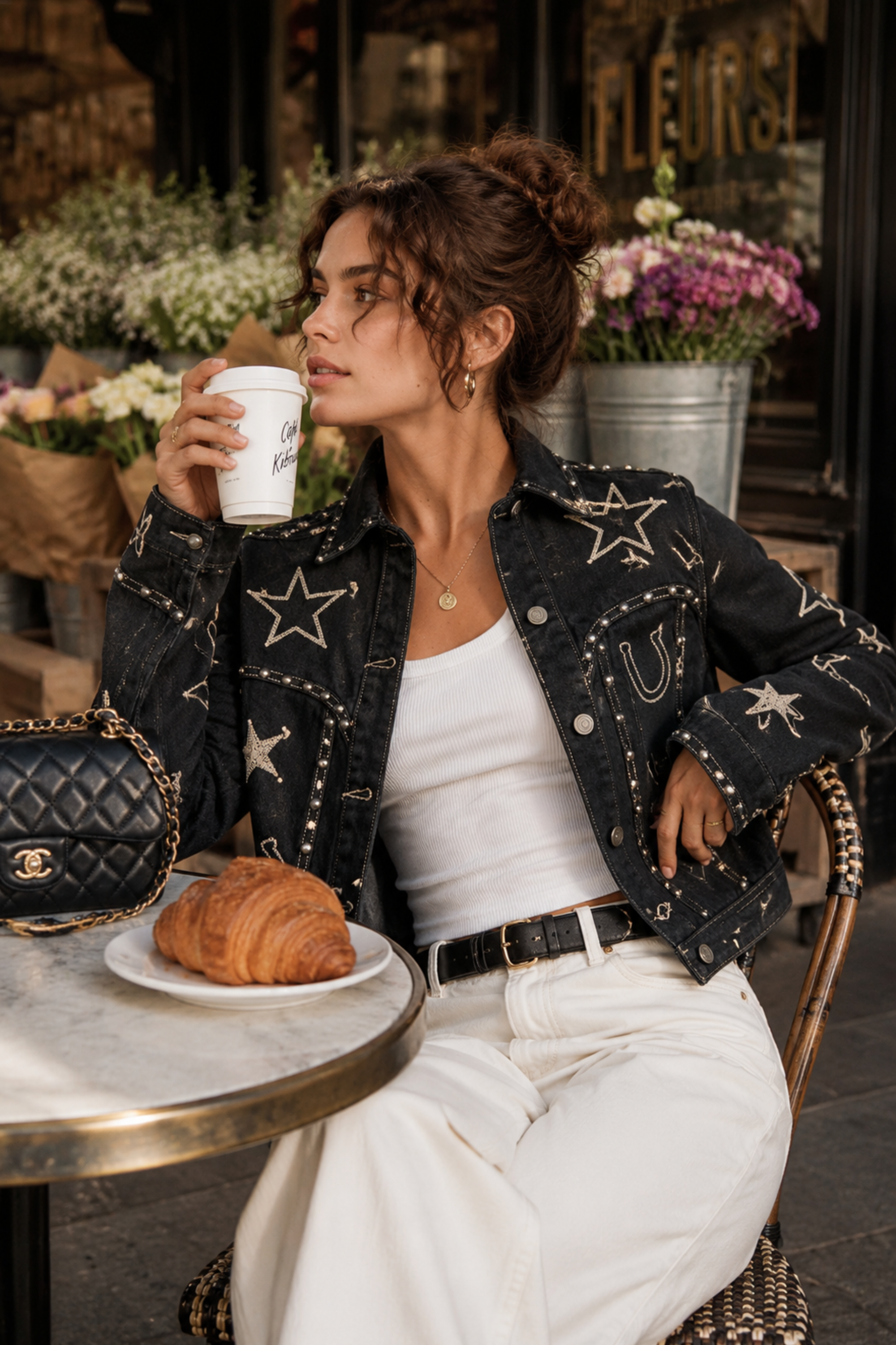 Rodeo Royale Embroidered Denim Jacket