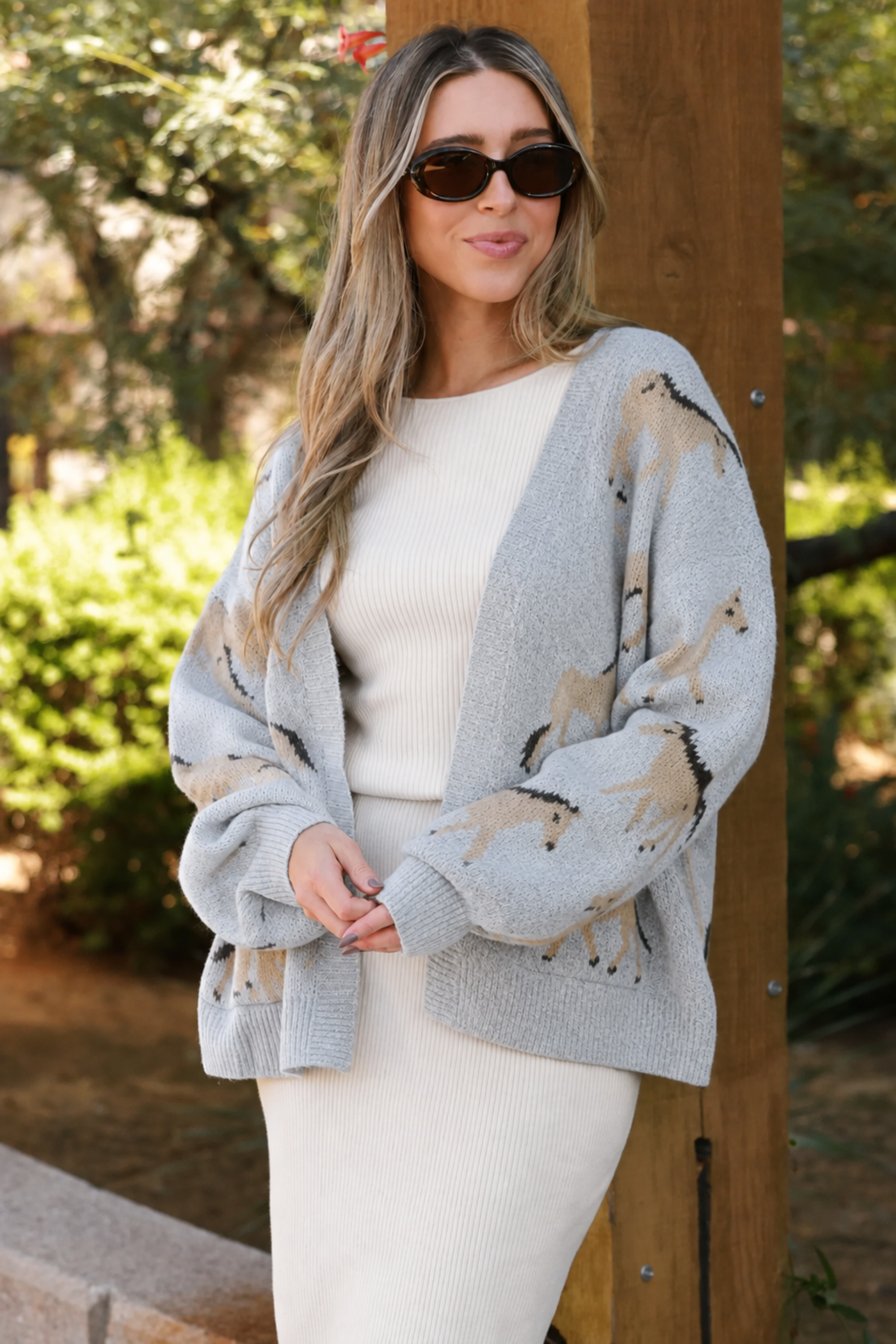 Sawyer Horse Cardigan