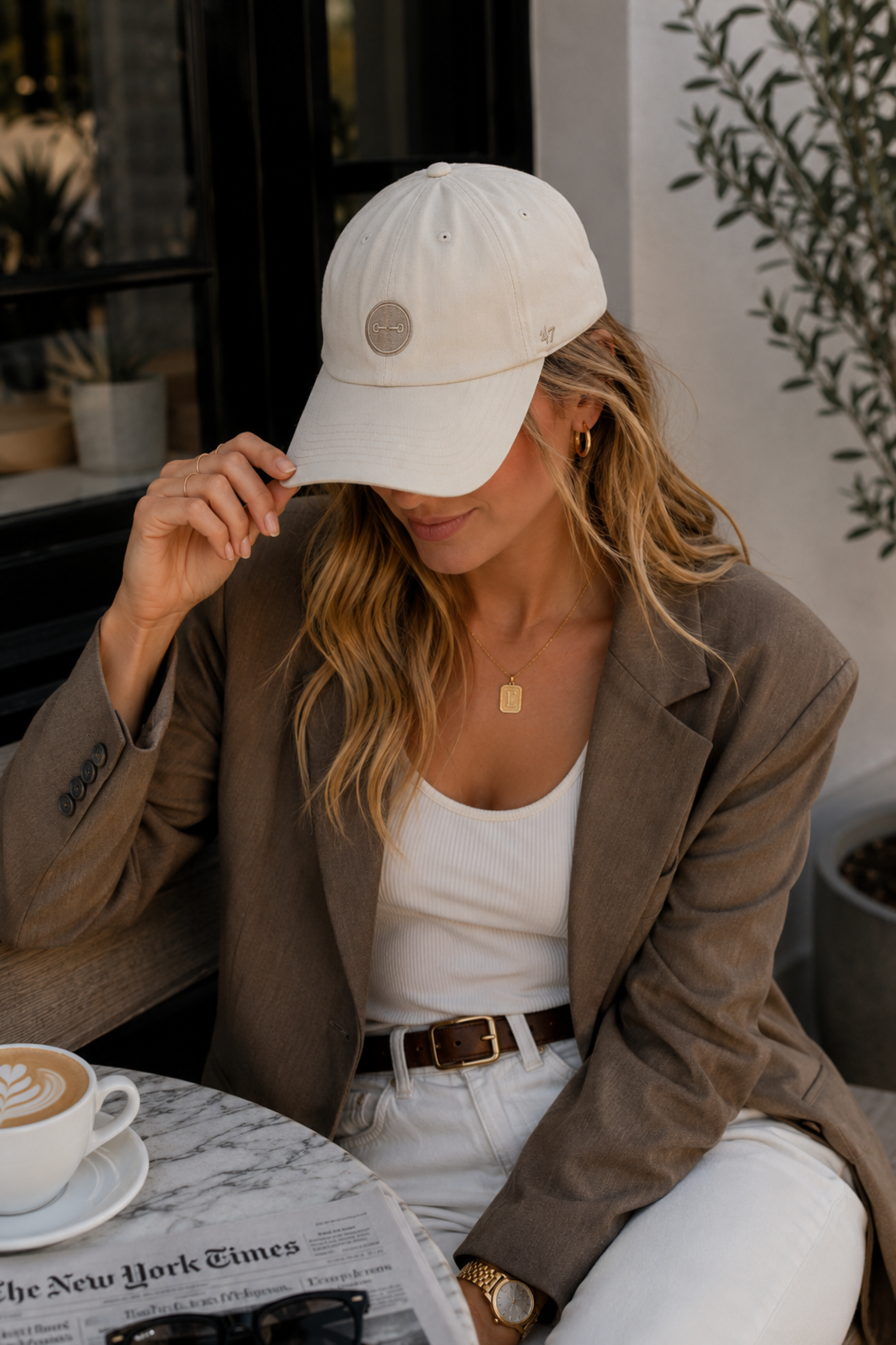 Signature Clean Up Cap - Natural