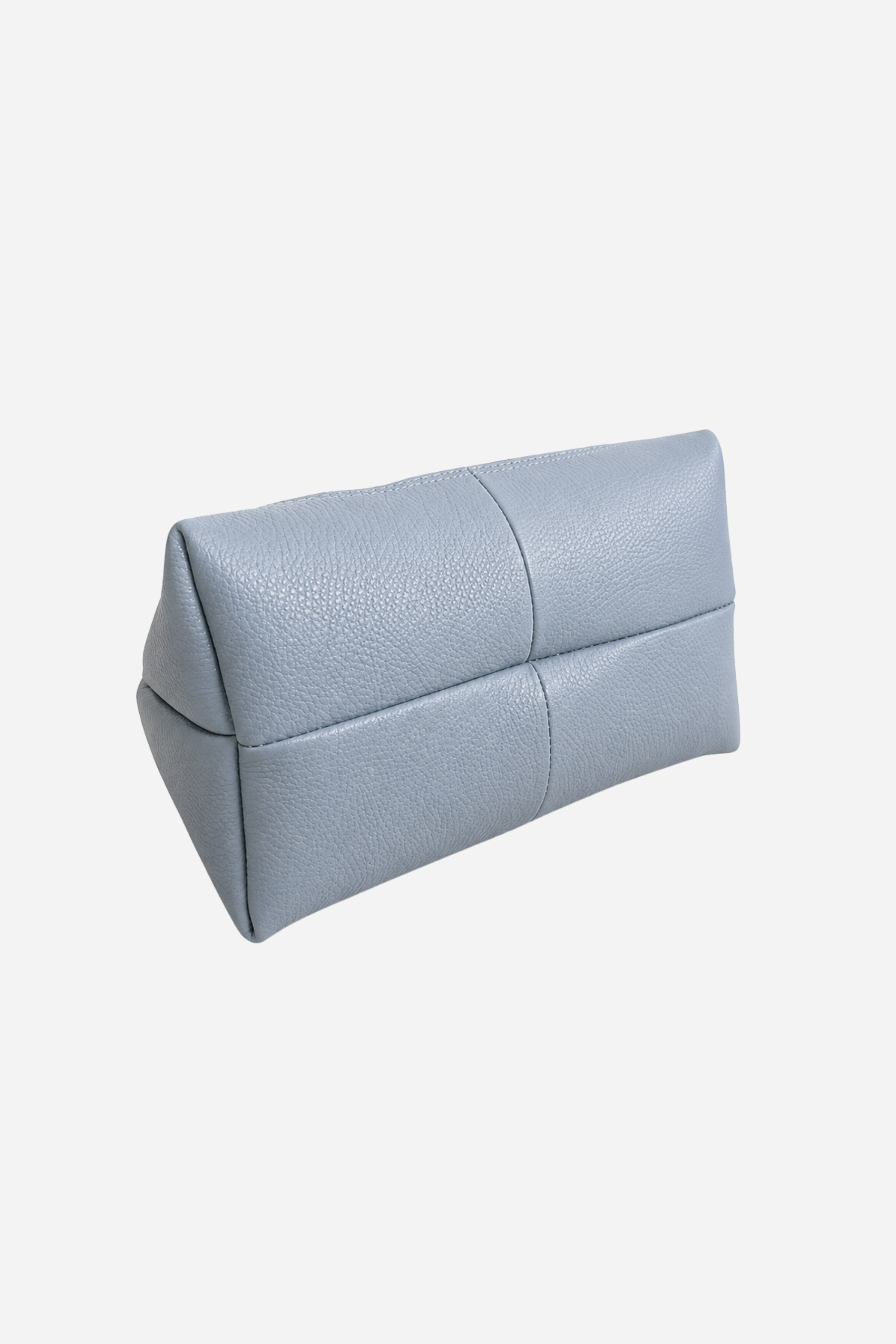 Sloane Small Raffia Saddle Bag - Capri Blue
