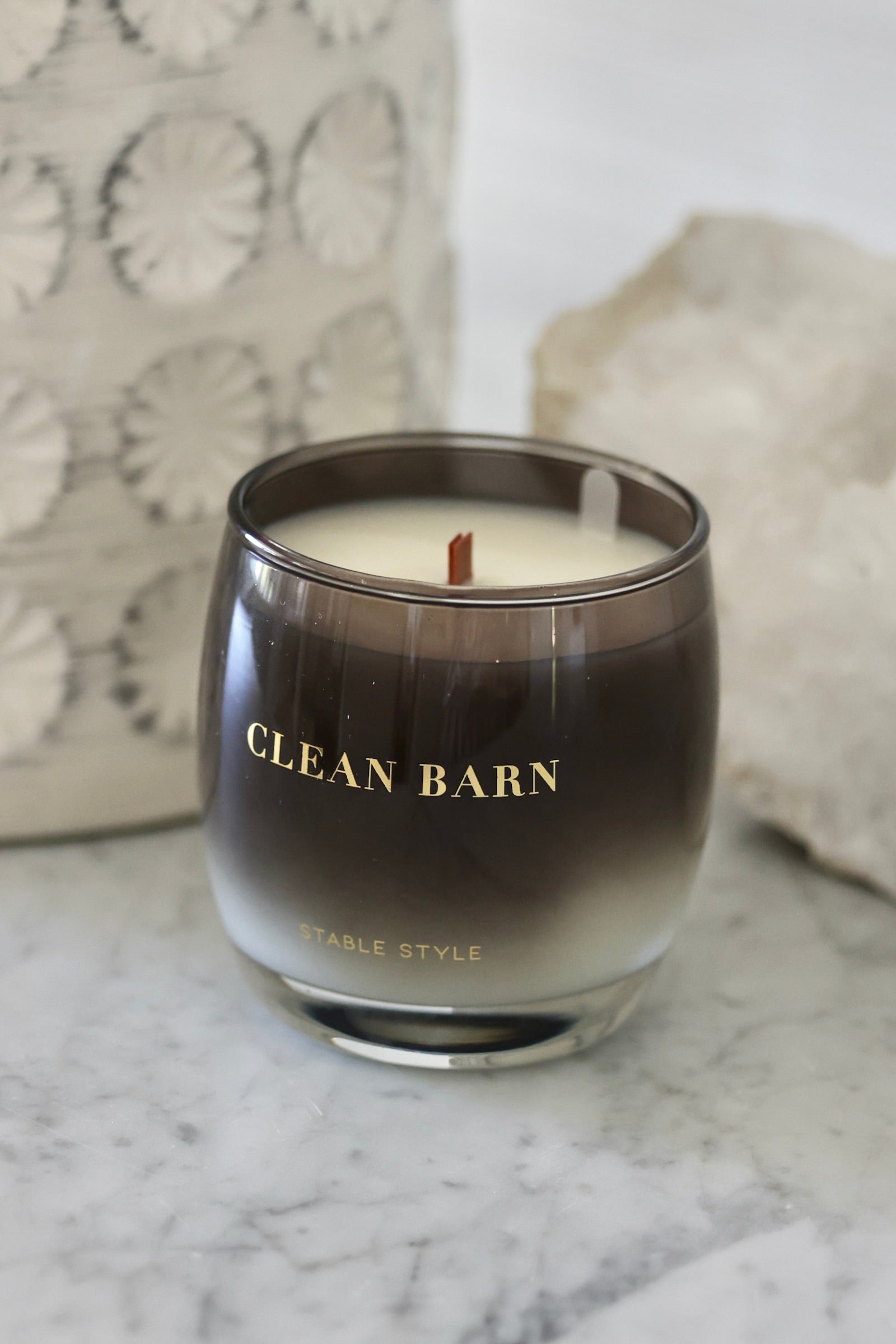 stable style stylish equestrian clean barn soy equestrian candle