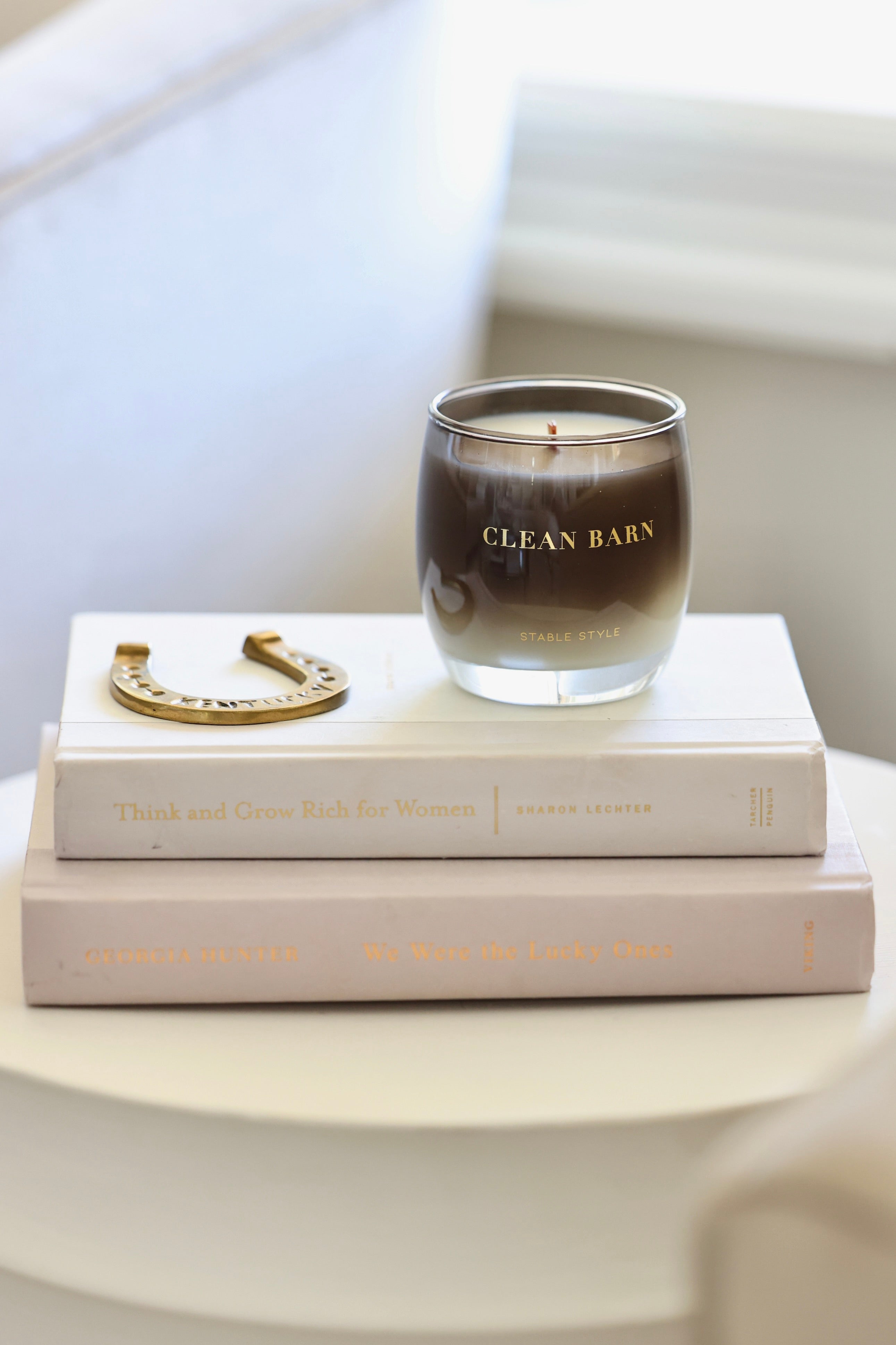stable style stylish equestrian clean barn soy equestrian candle