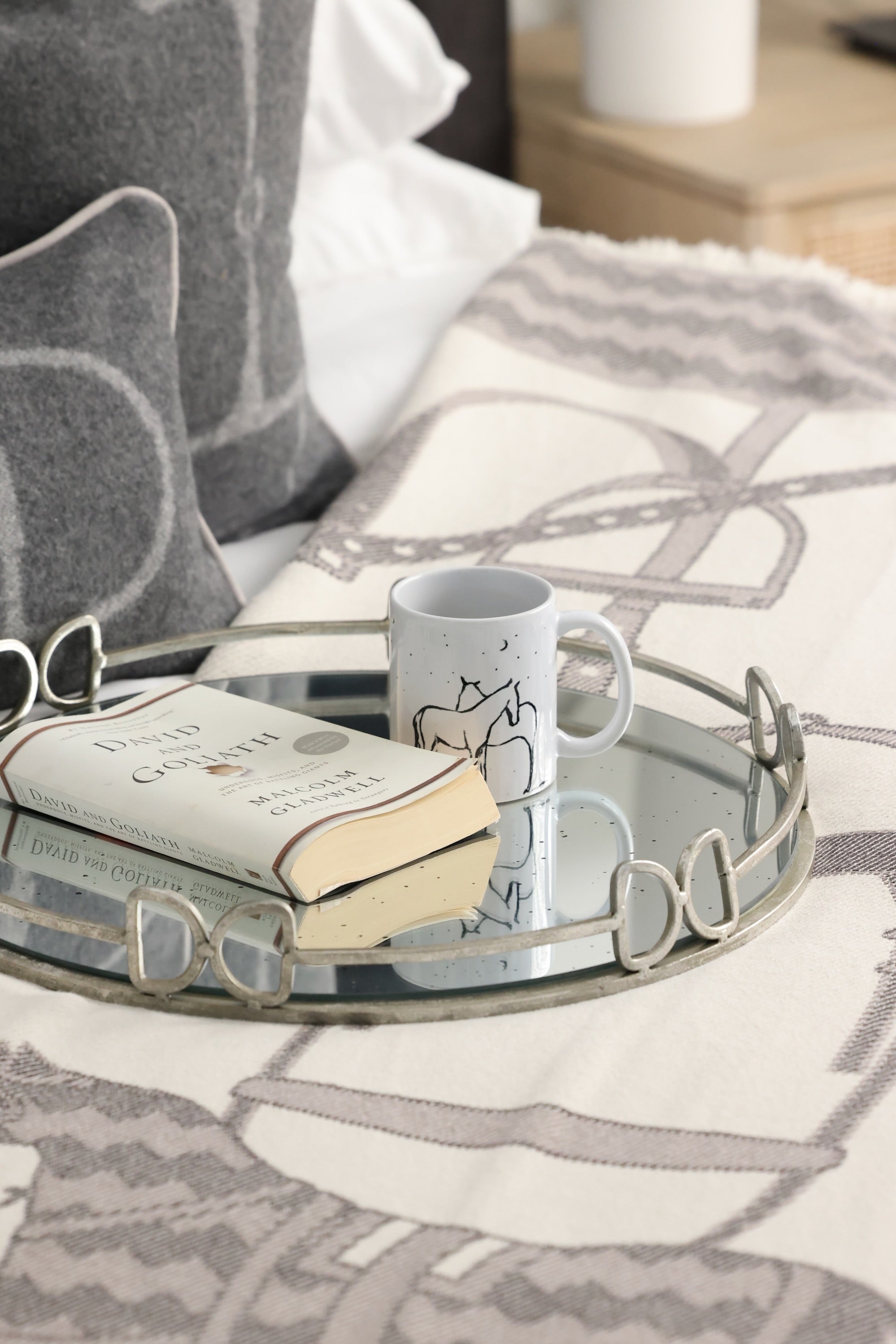 stylish equestrian bettina artwork stand with me porcelain mug