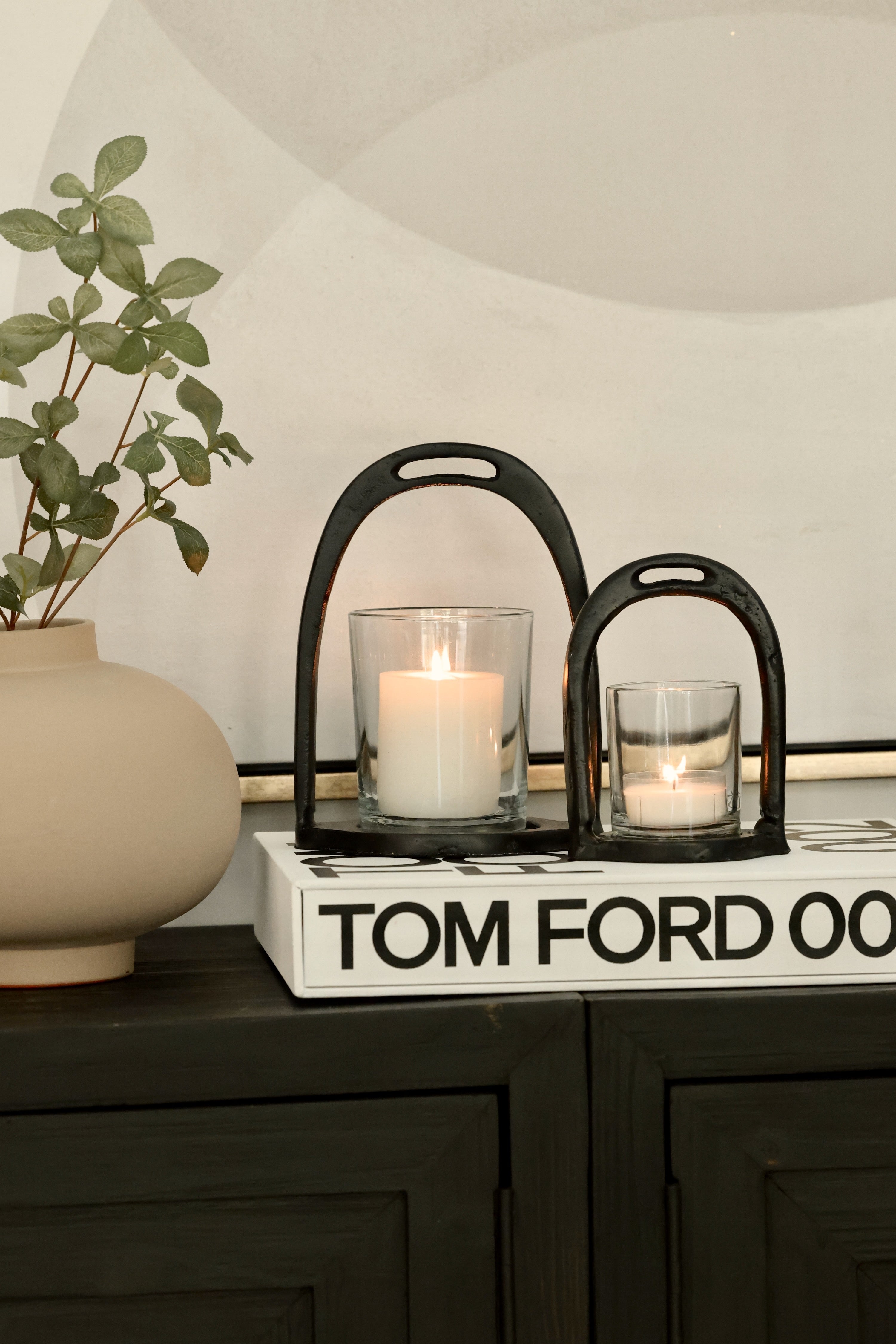 thg stylish equestrian horse stirrup hurricane matte black