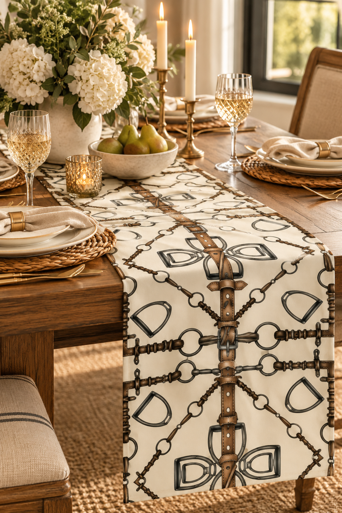 Heritage Tack Table Runner
