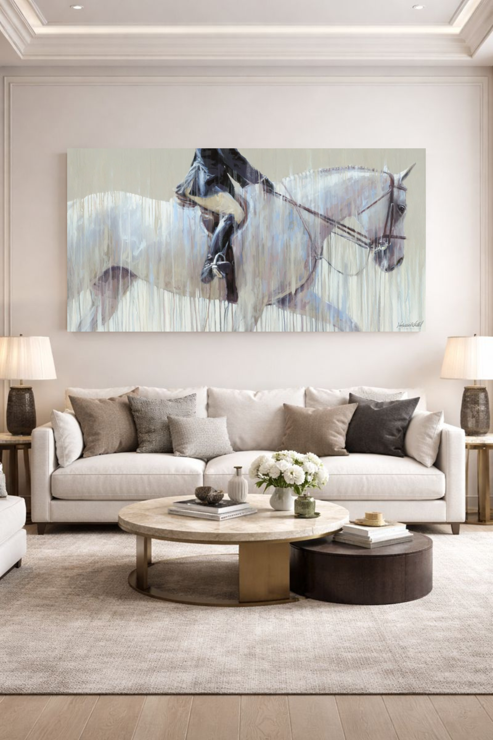 Summer Show Hunter Canvas Print