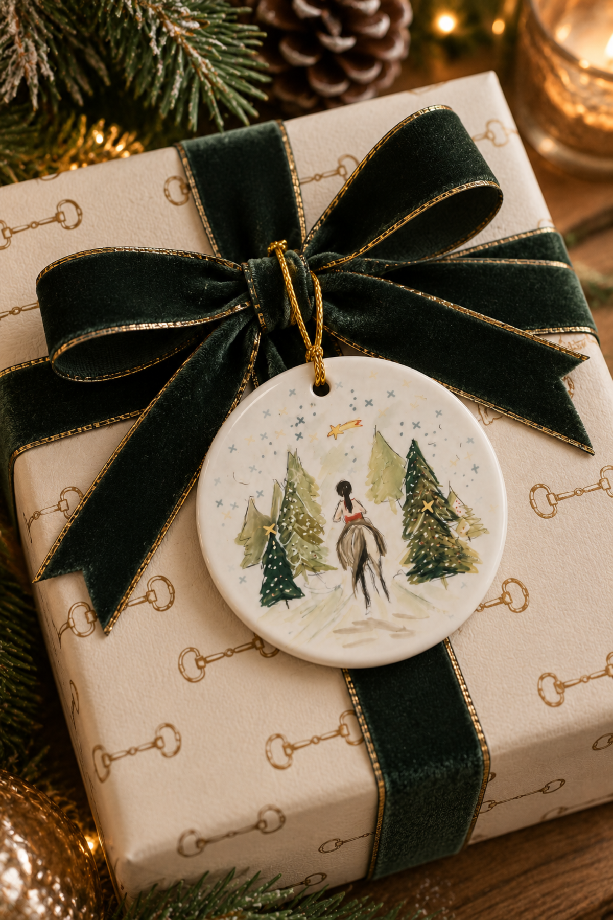 Through The Pines Ornament