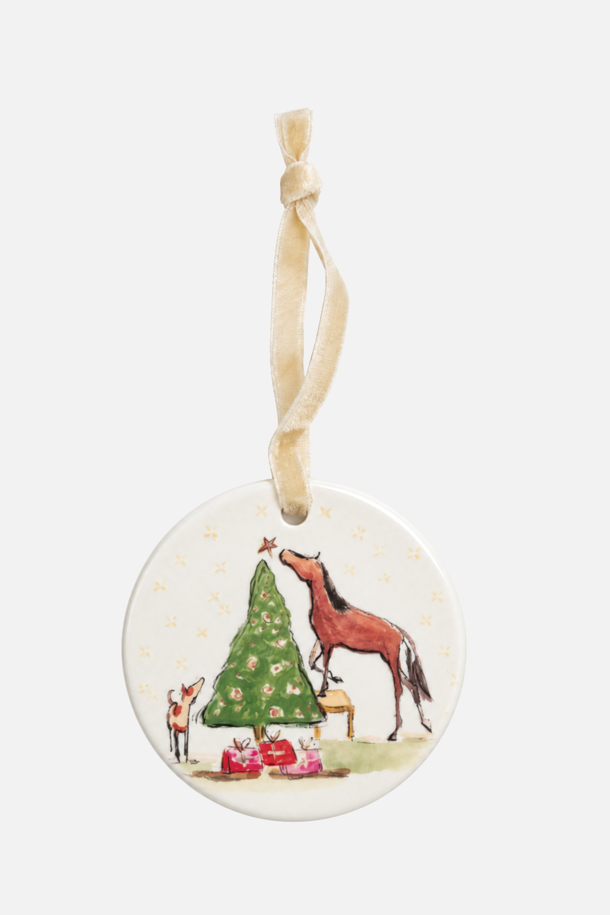 Very Merry Mare Ornament