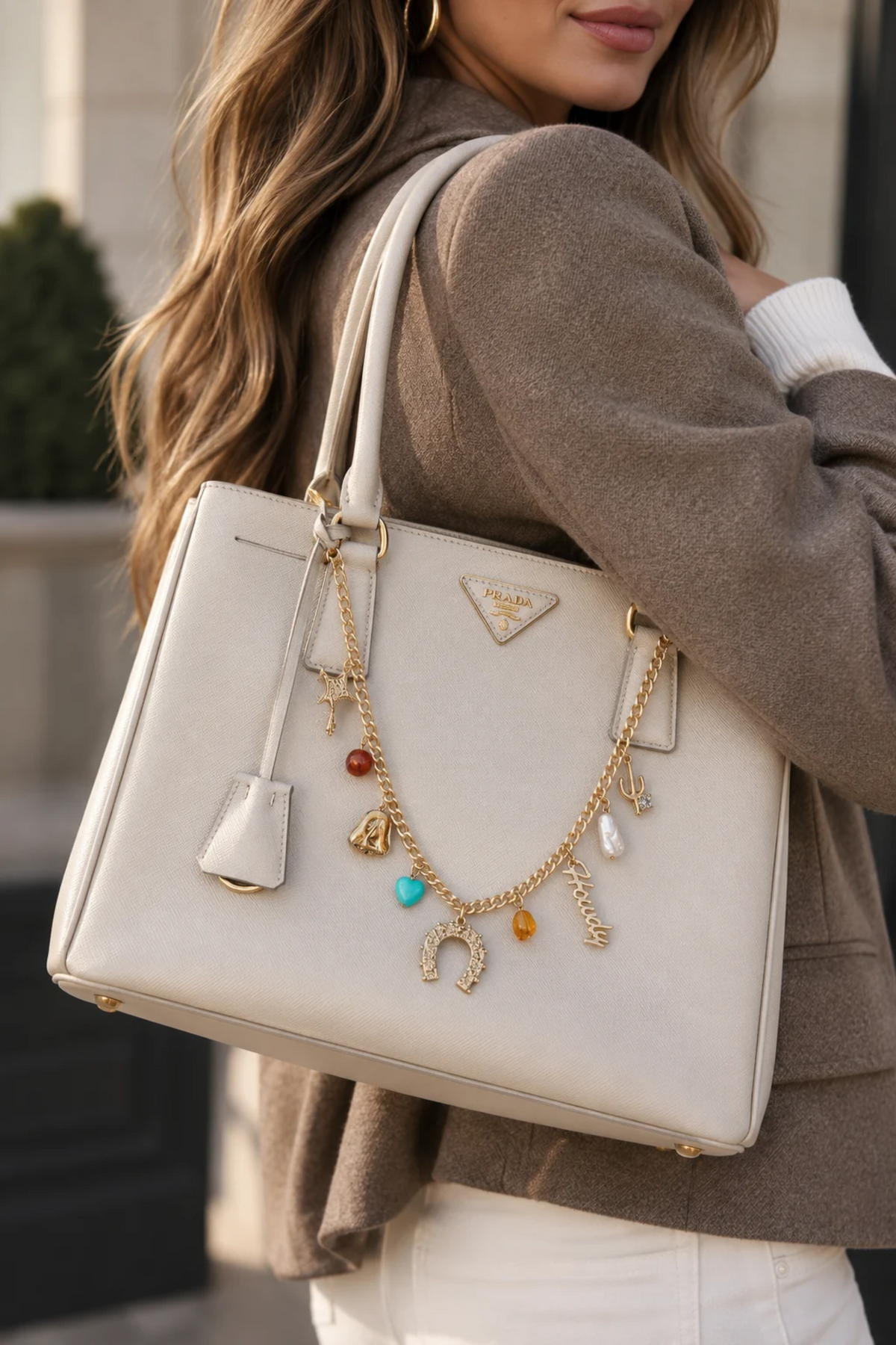 Western Bag Charm
