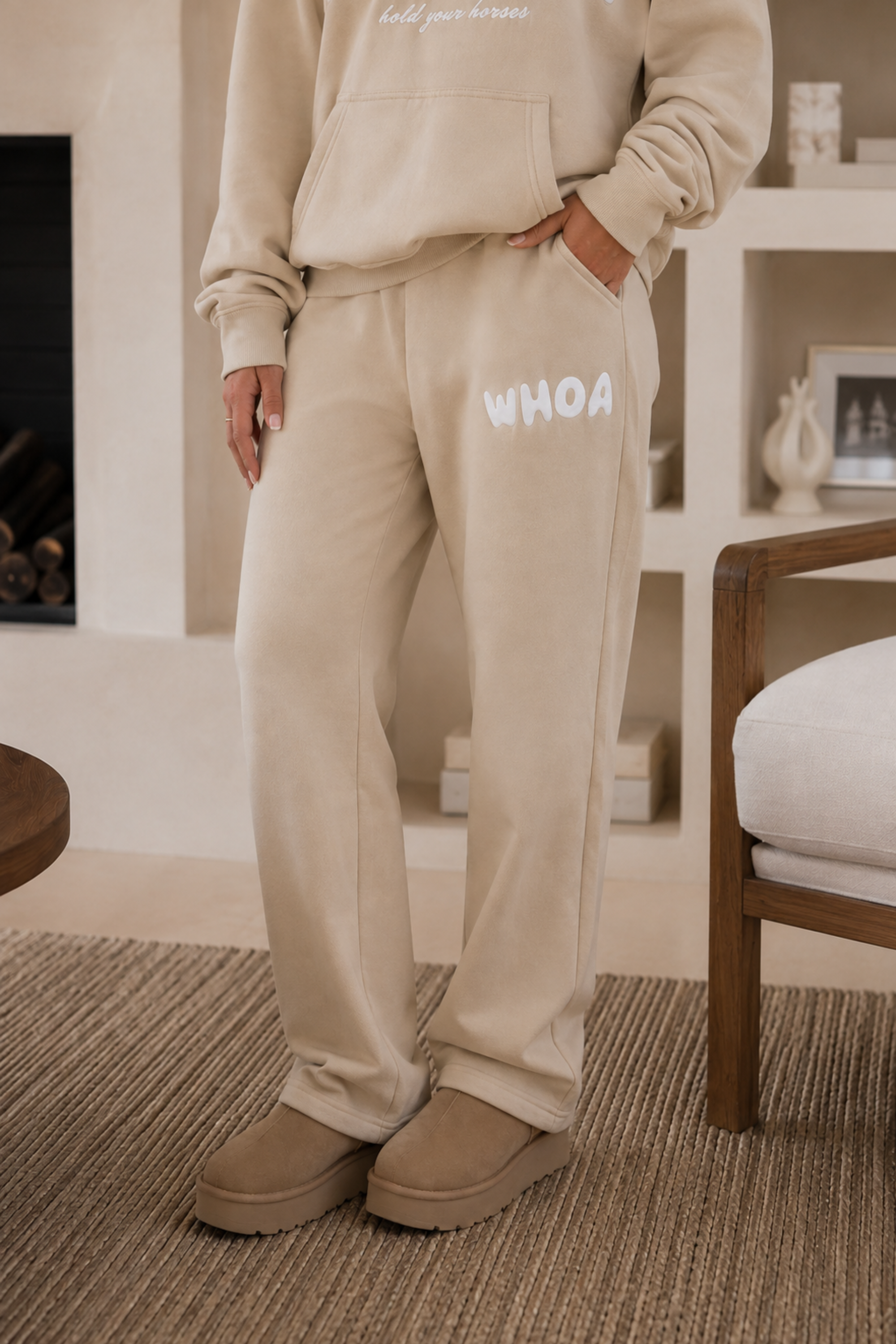 Whoa Sweatpant - Fawn