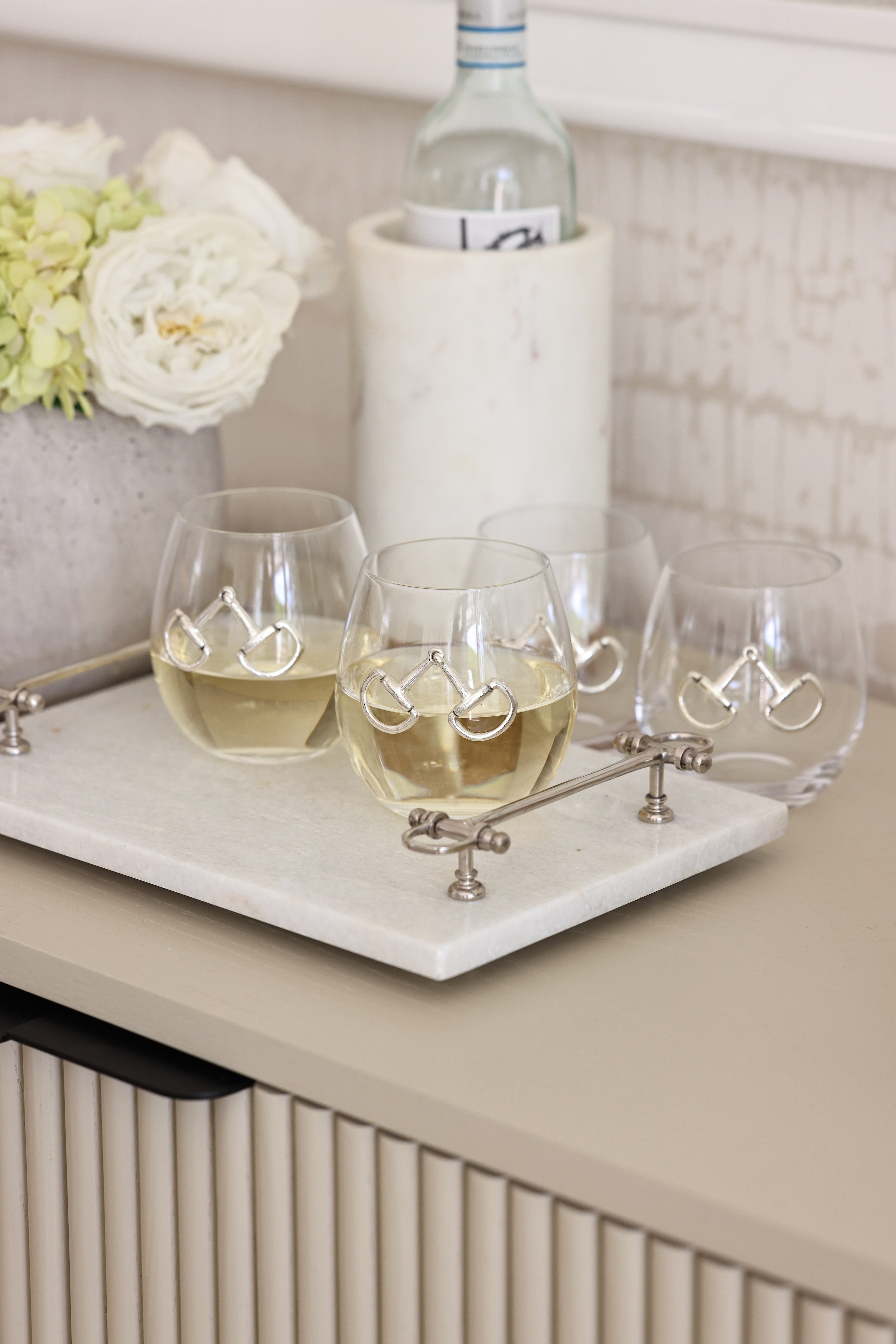 Arthur Court Aiden Stemless Glass Set