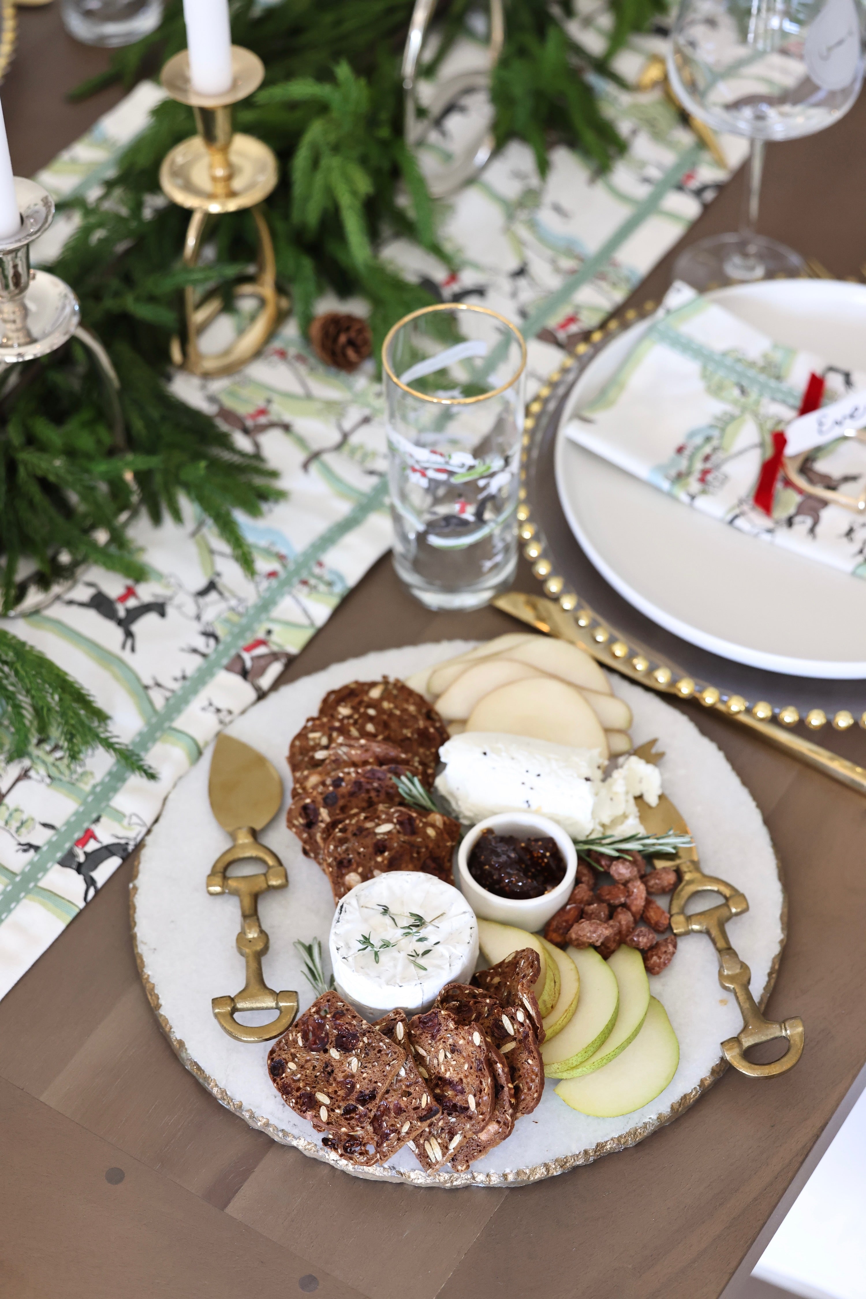 design impex stylish equestrian alden cheese knife set