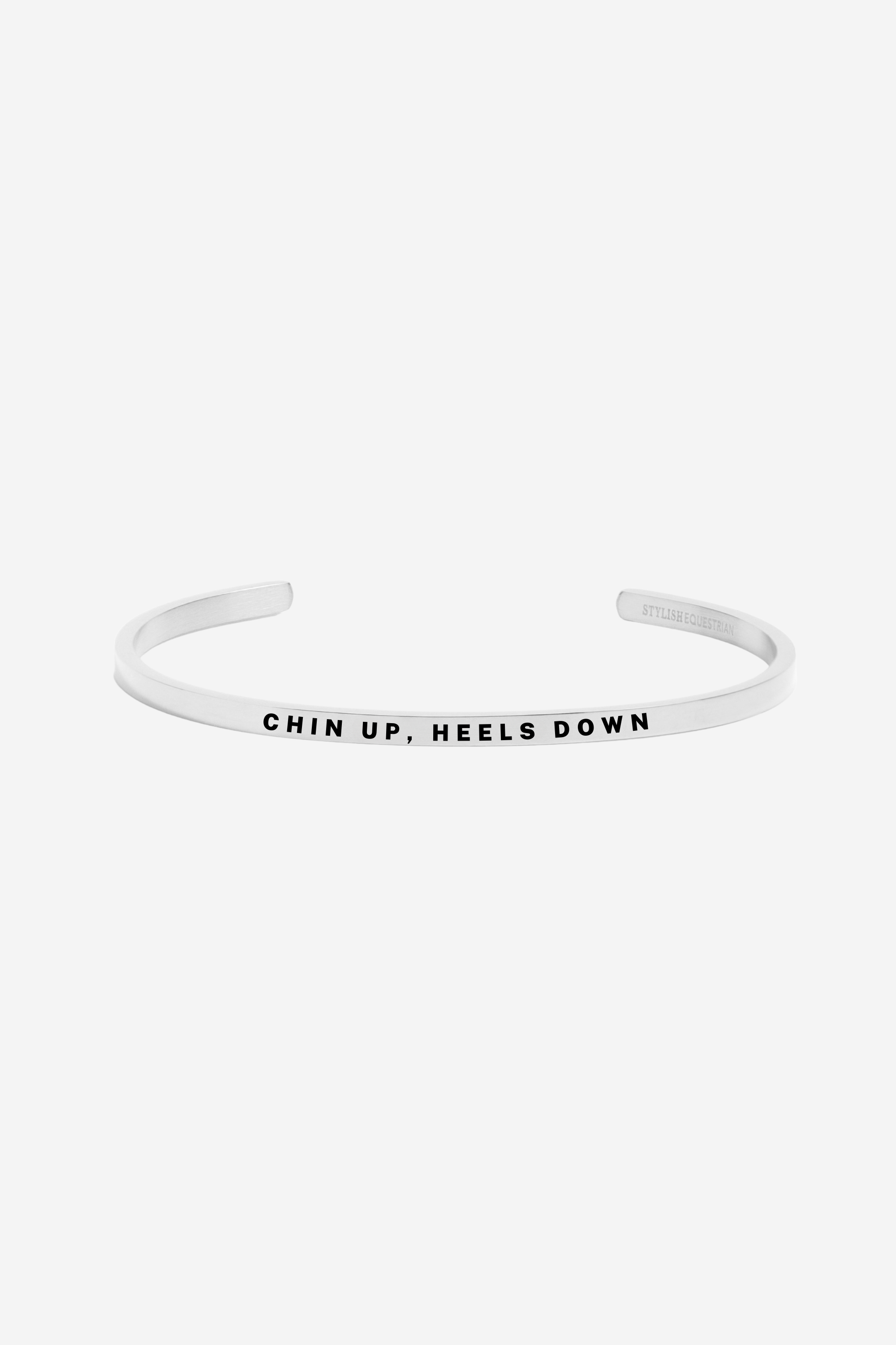 Chin Up, Heels Down Bangle