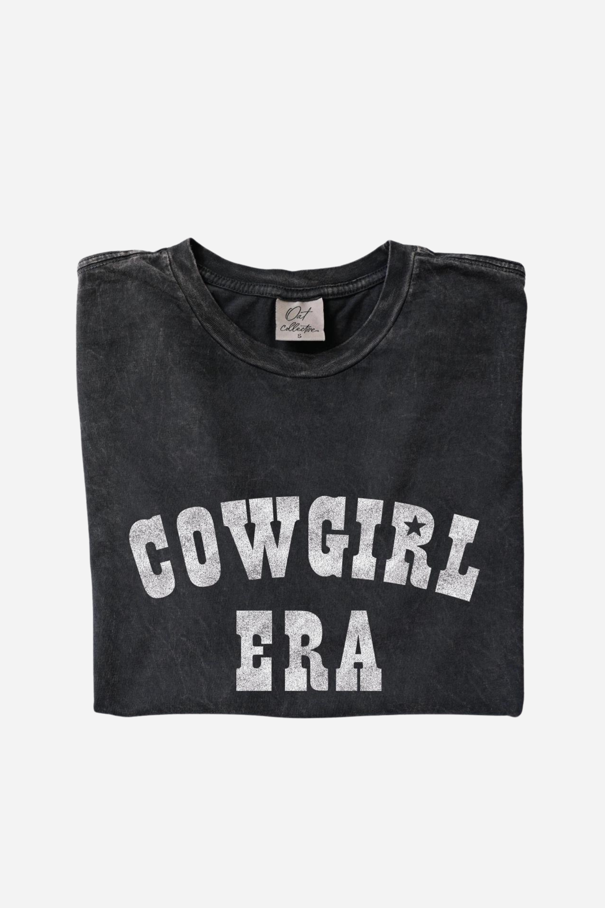 Cowgirl Era Tee - Black