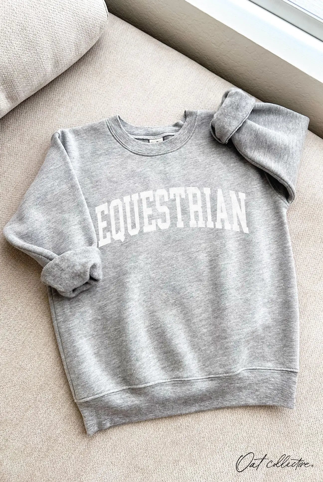Equestrian Youth Sweatshirt - Athletic Heather
