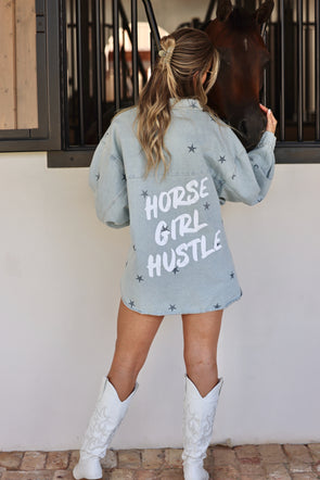 Horse Girl Hustle Starlet Shacket