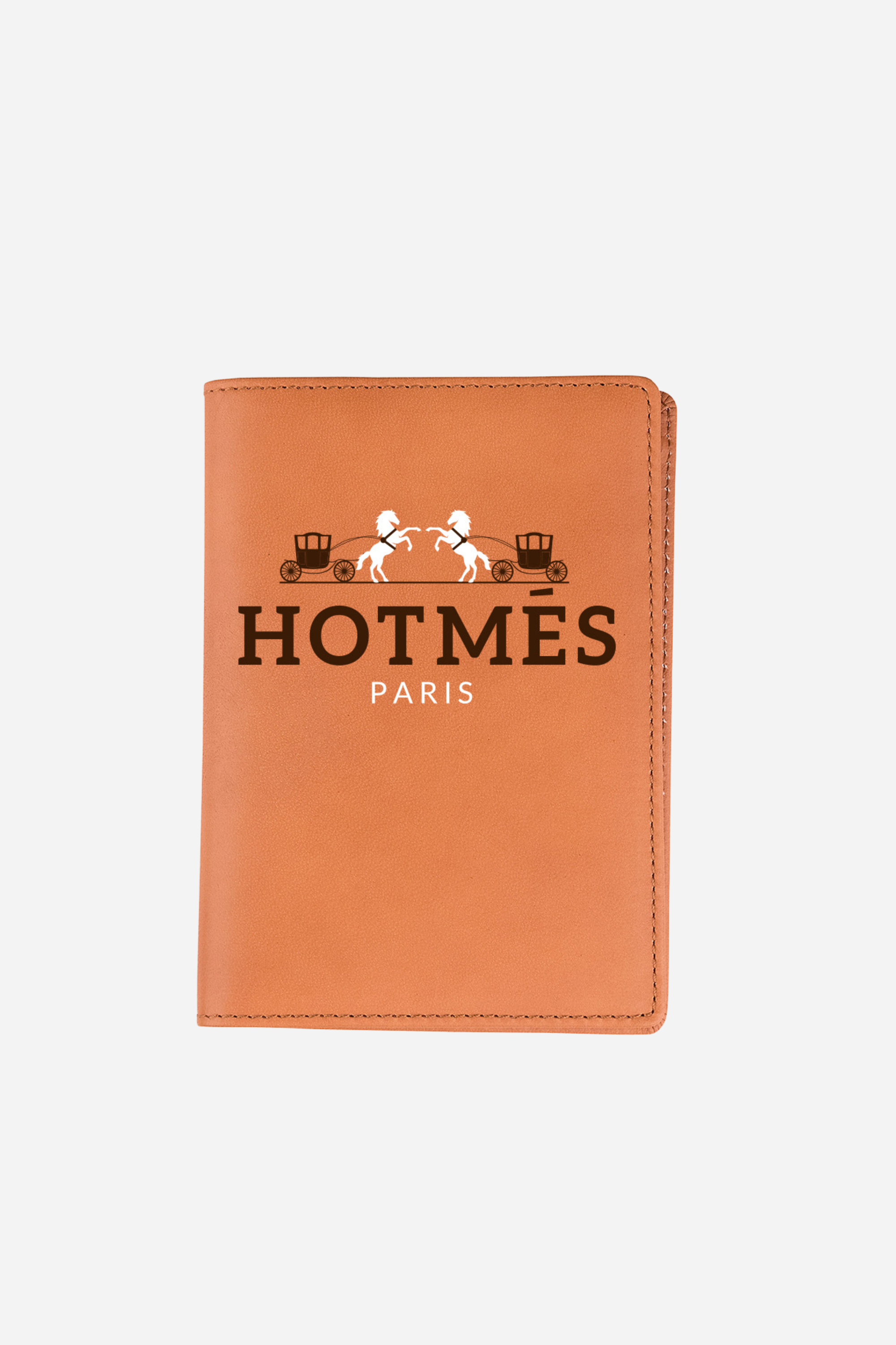 blvd stylish equestrian hotmes leather passport holder