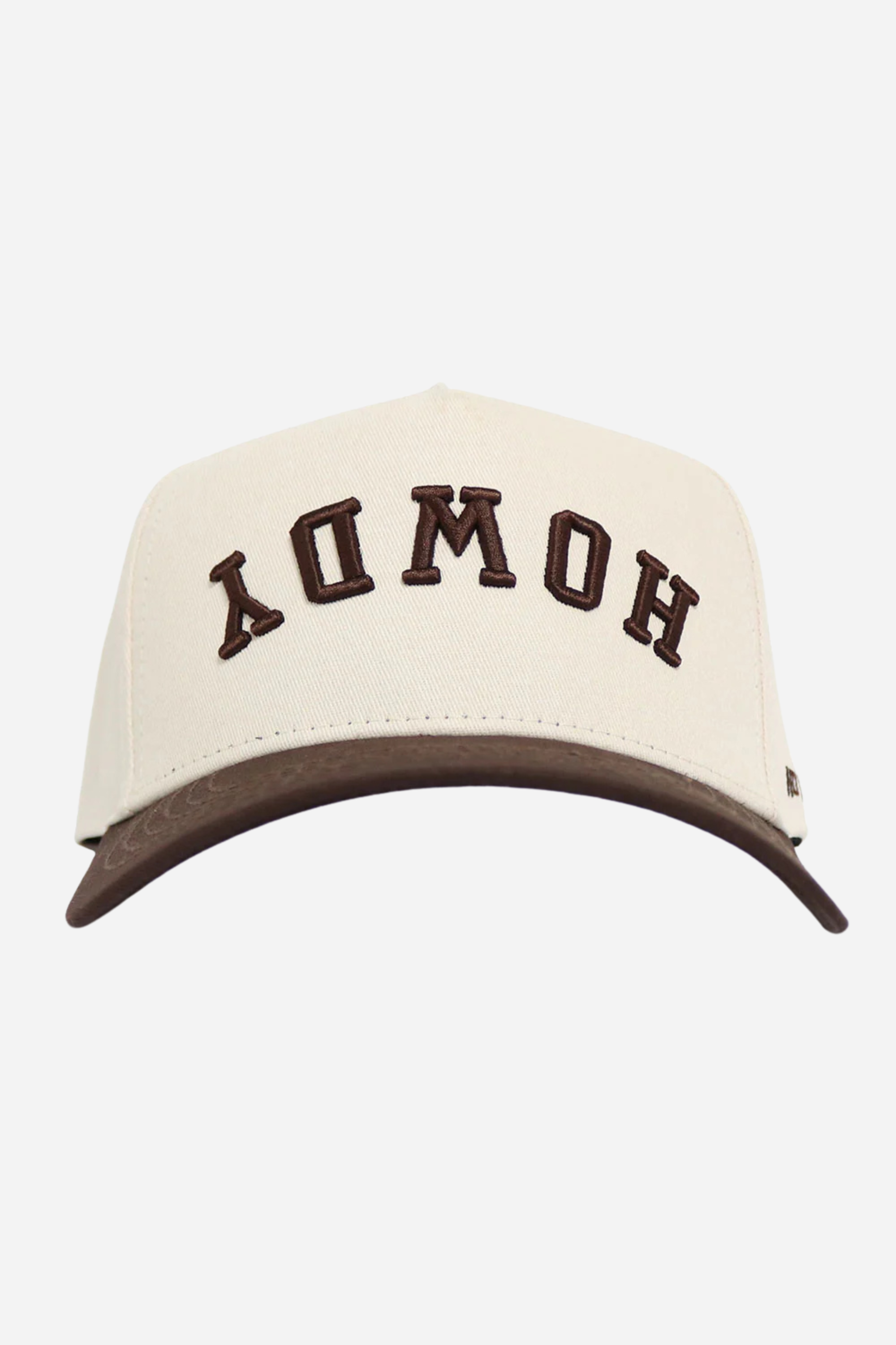no rivals stylish equestrian howdy upside down hat espresso