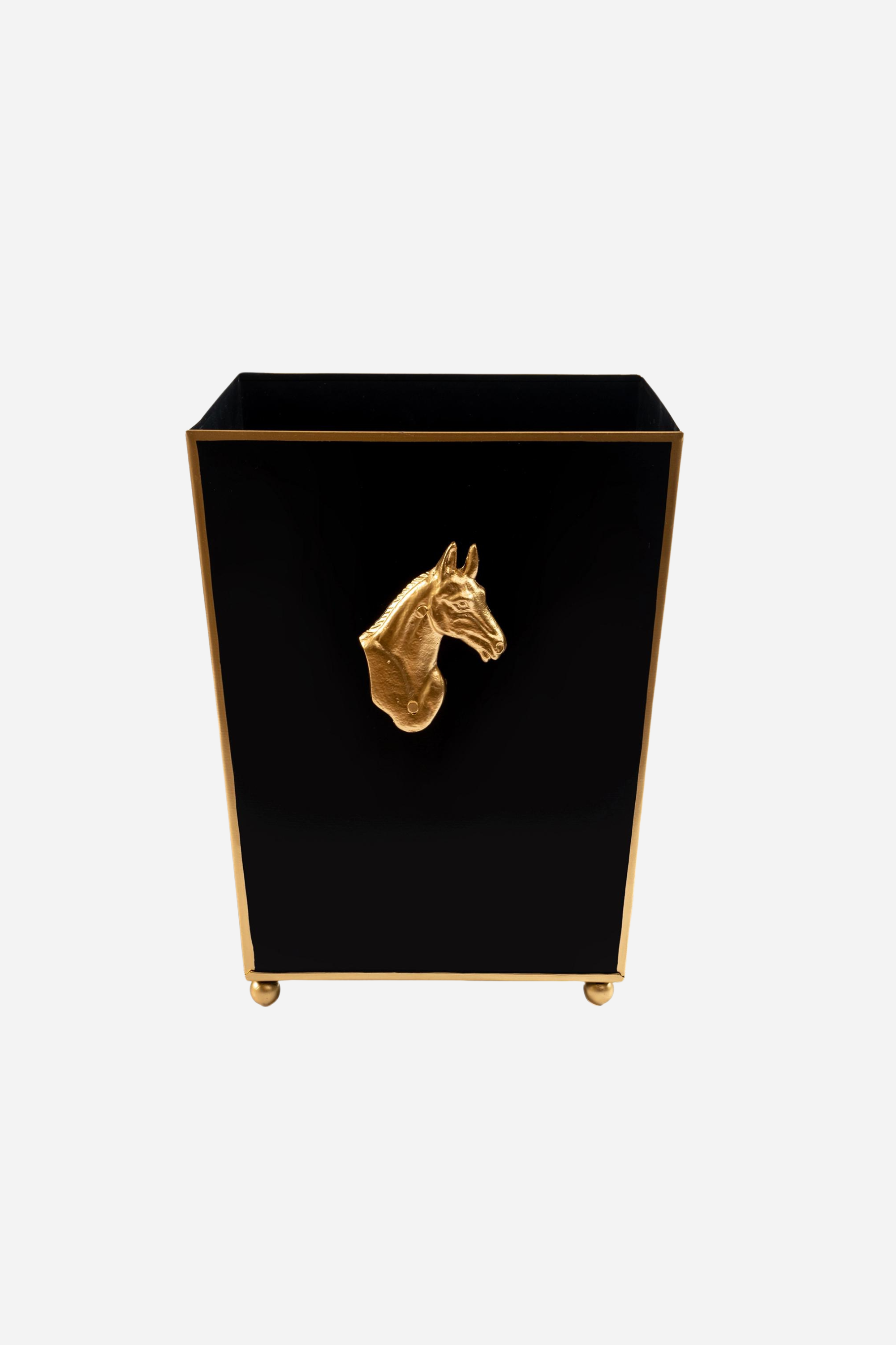 Regency Wastebasket - Black