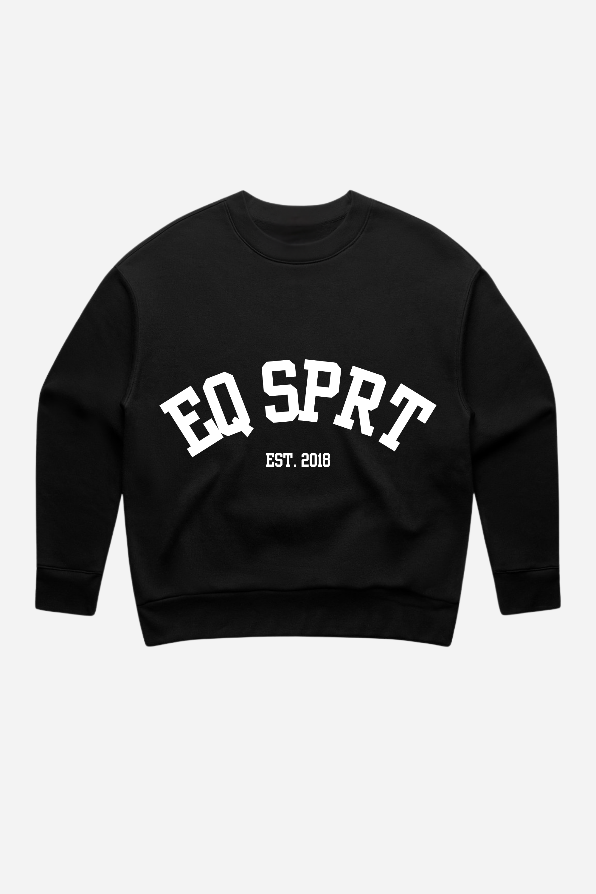 Eq Sprt Sweatshirt - Black