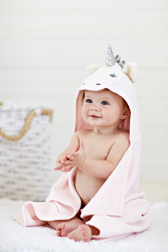 elegant baby stylish equestrian luna unicorn bath towel wrap