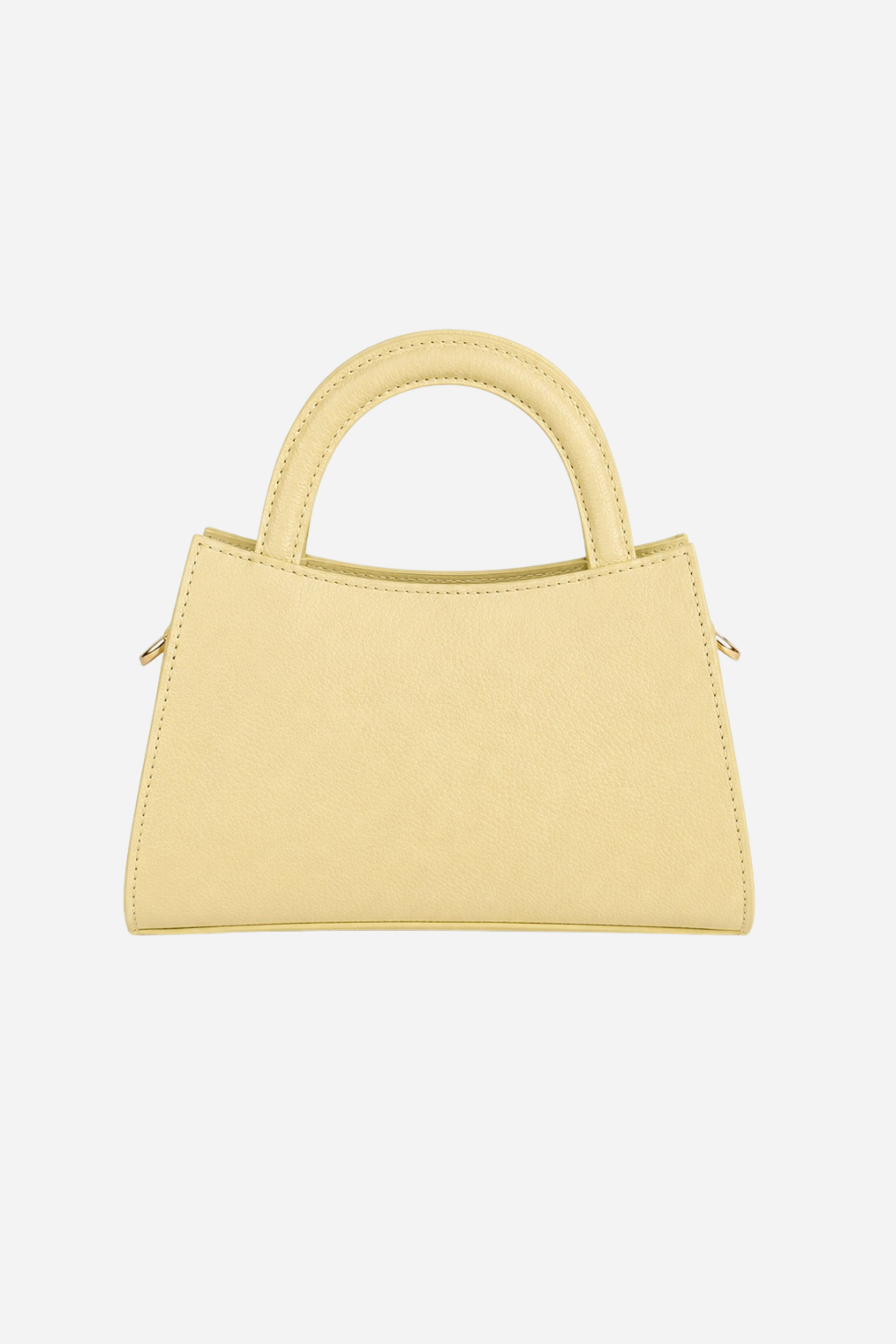 Alix Raffia Bit Bag - Butter Yellow
