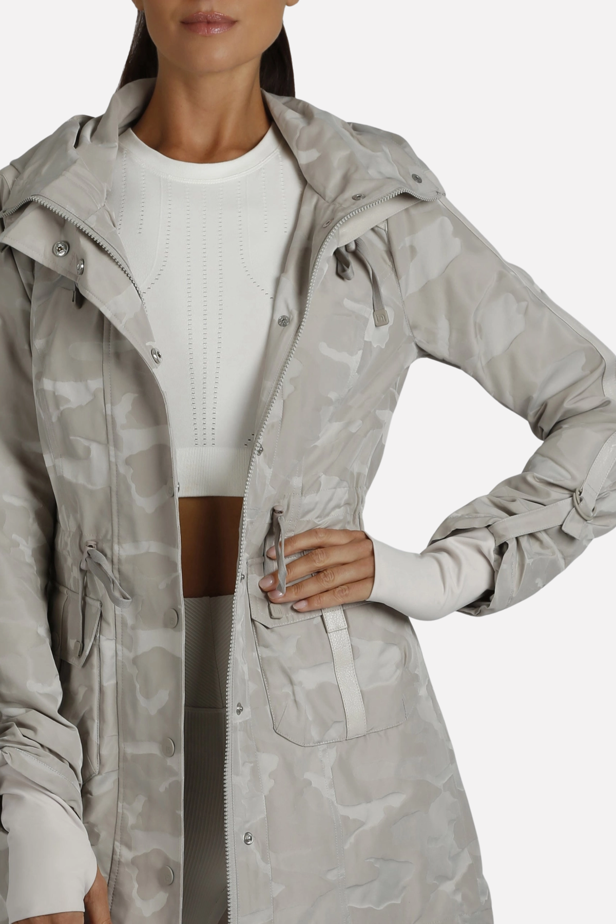 Anorak Jacket - Stone Camo