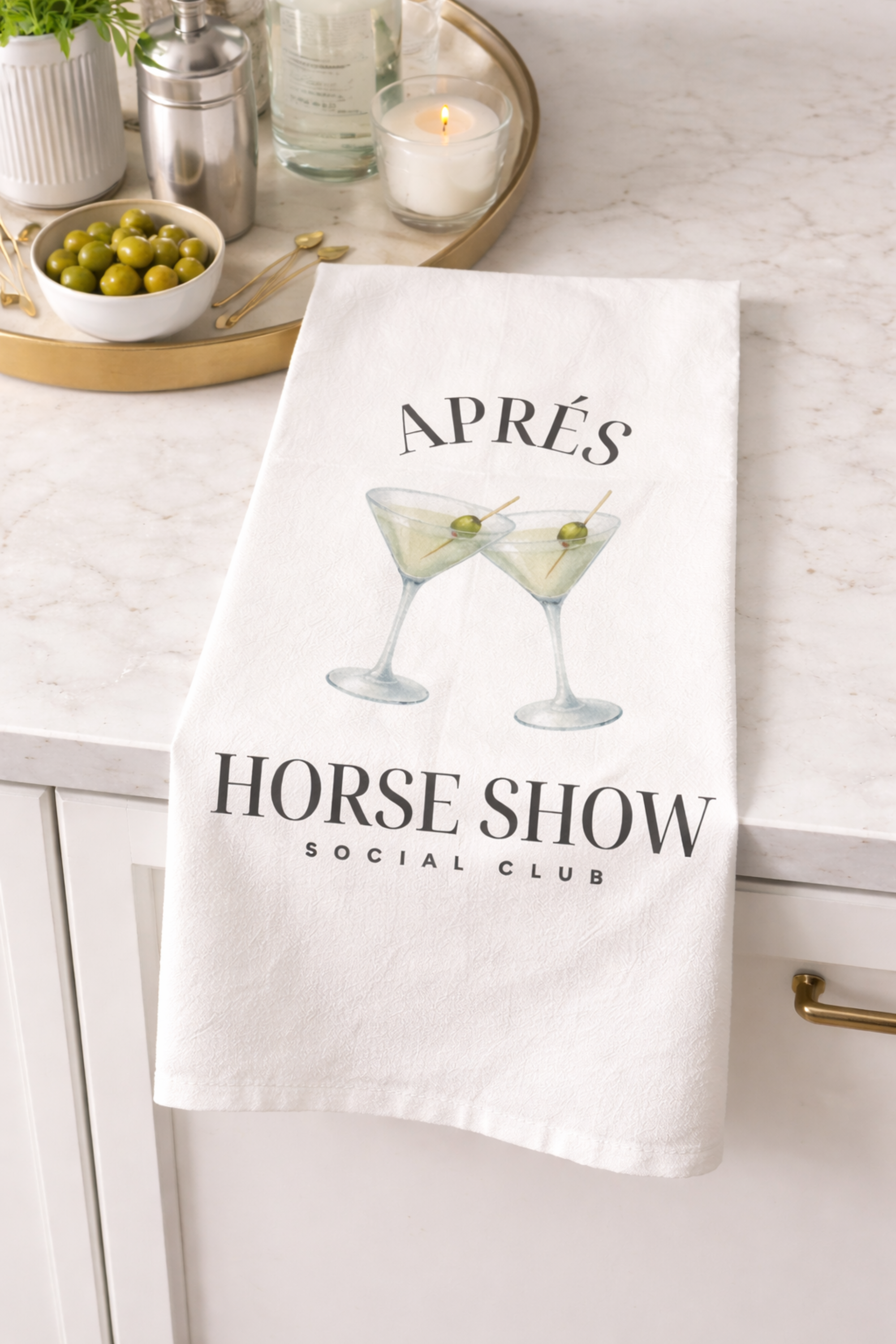 Aprés Horse Show Hand Towel