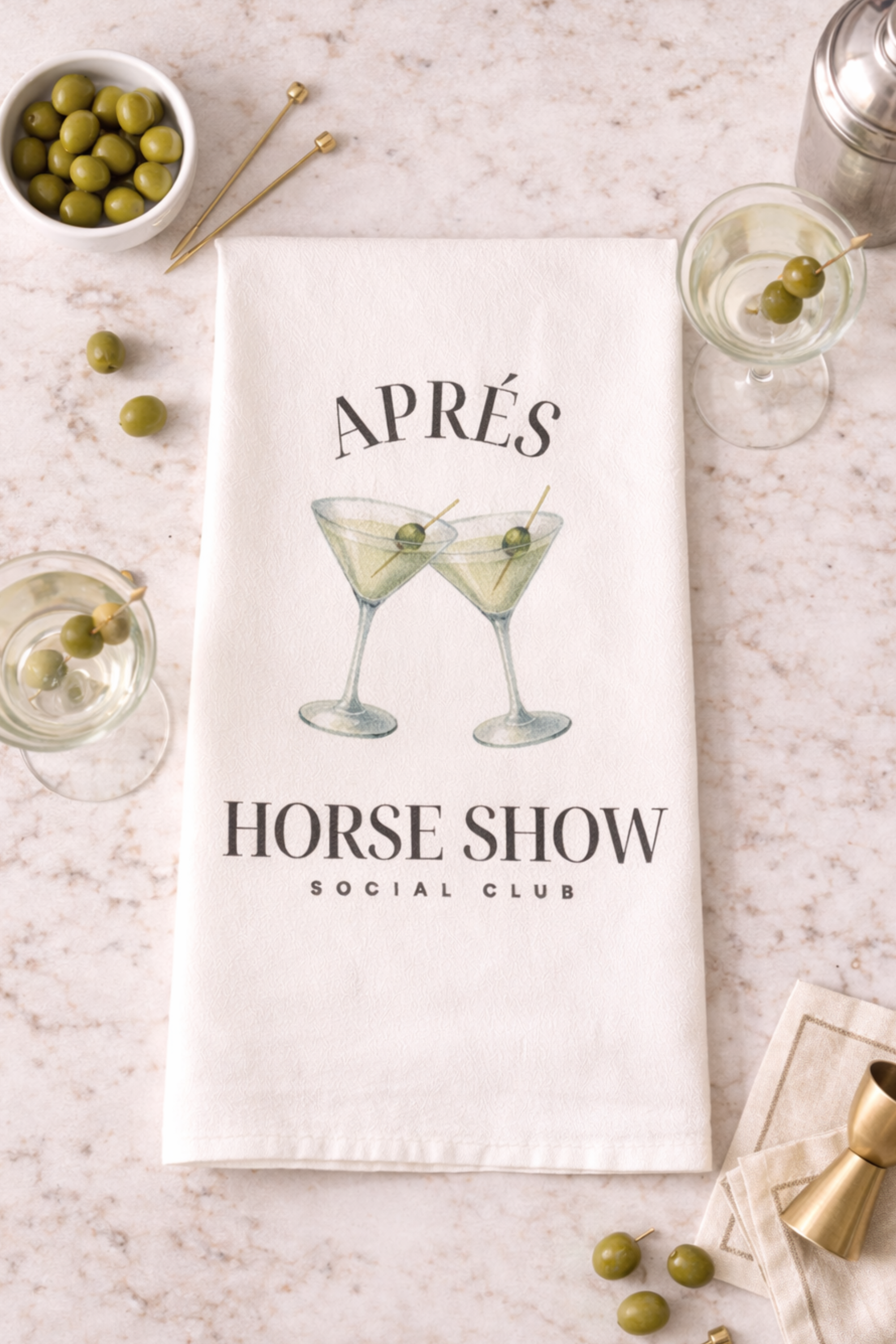 Aprés Horse Show Hand Towel