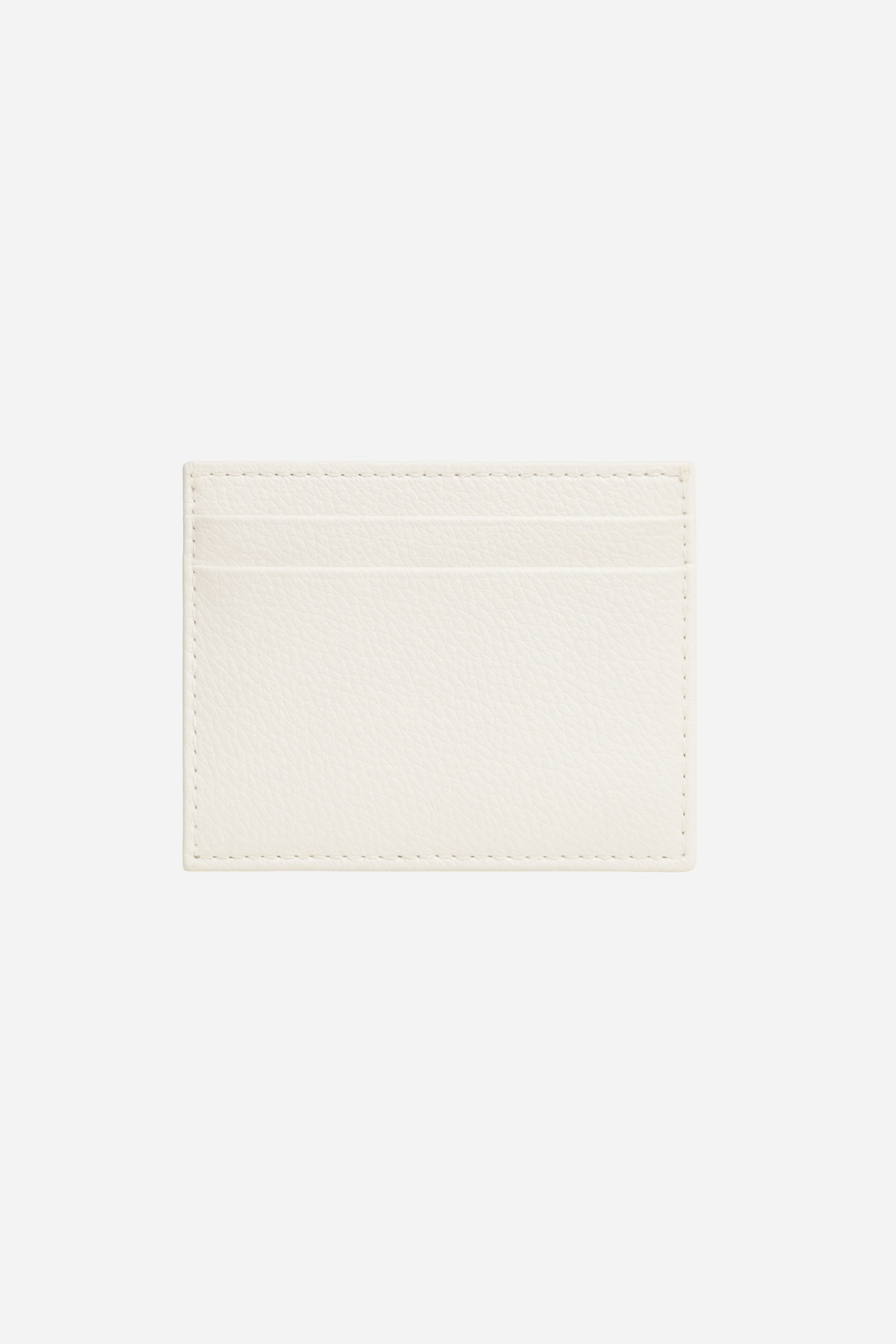 white leather cardholder with gold horseshoe hardware detailing for equestrians horse girl accessory