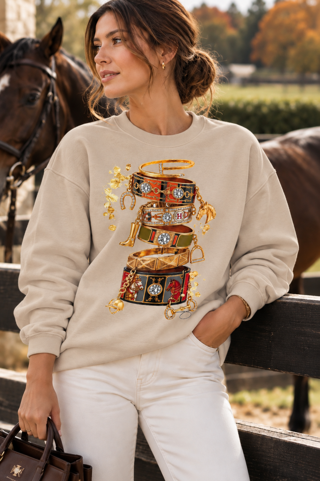 Cheval Chic Sweatshirt
