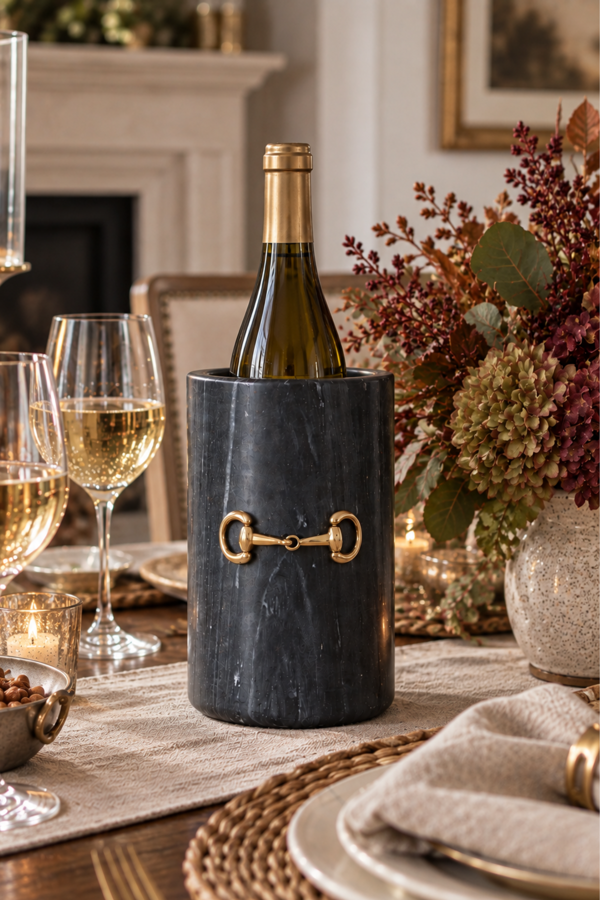 Bit Marble Cylinder - Black