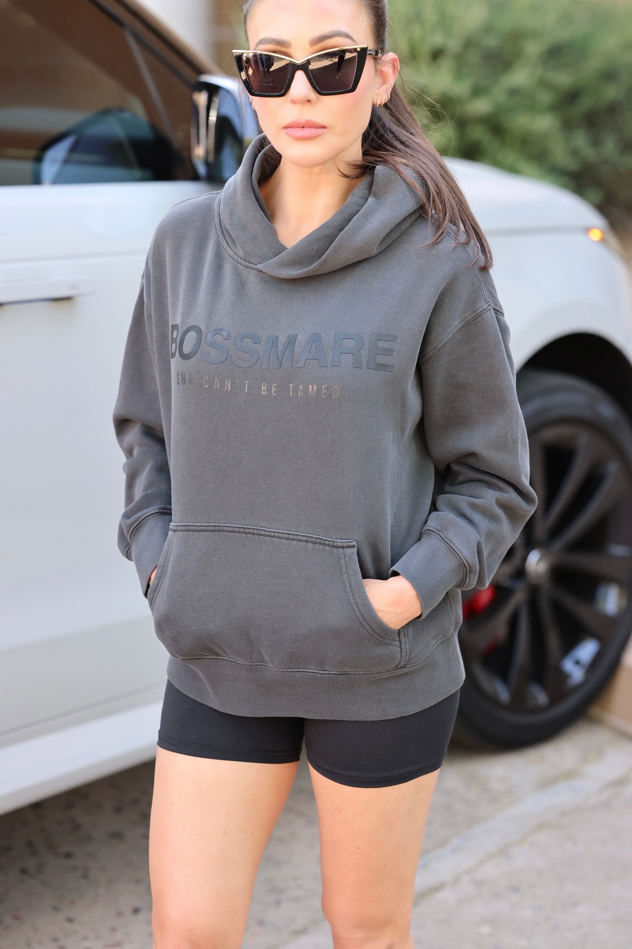 ascolour stylish equestrian boss mare faded hoodie