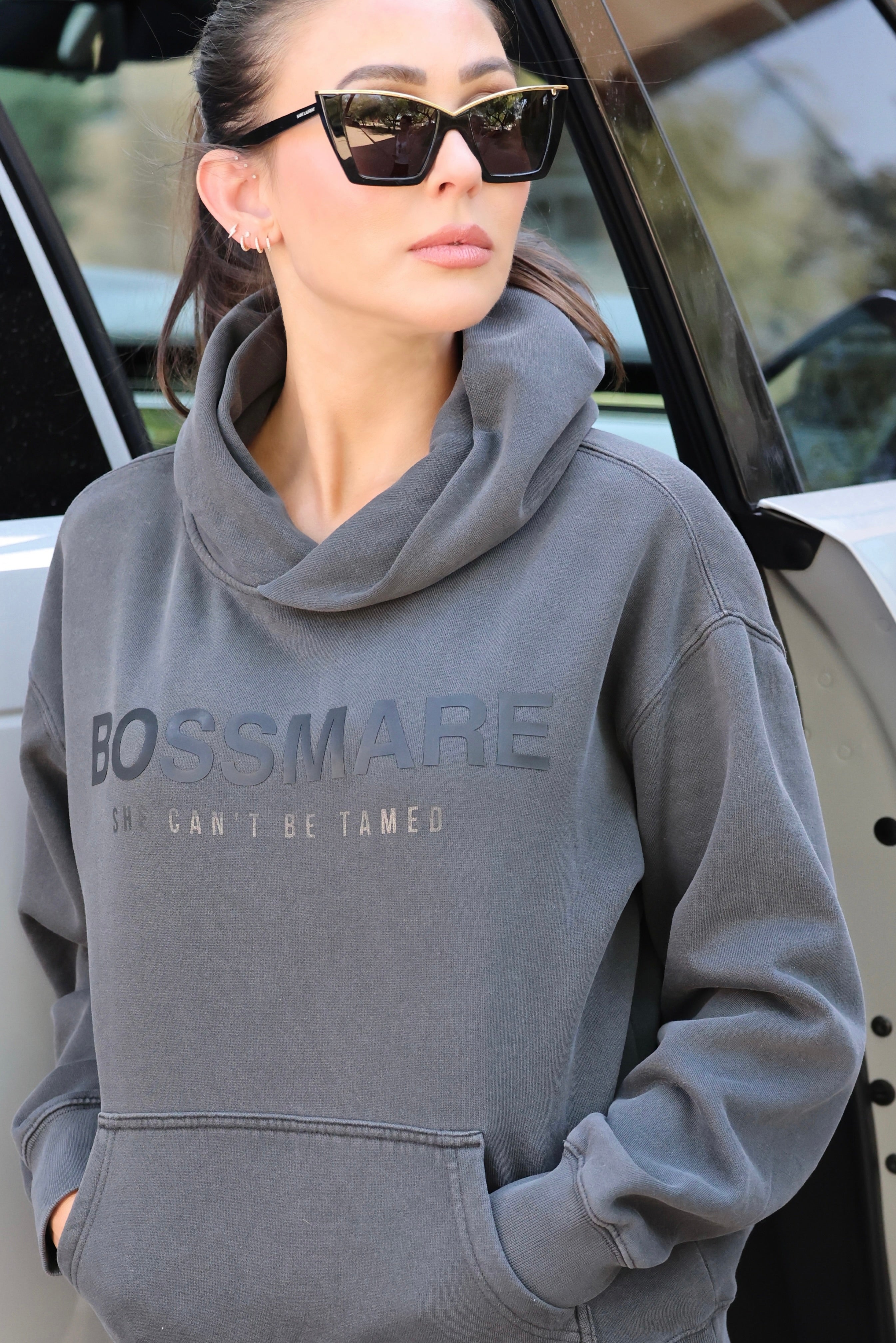 ascolour stylish equestrian boss mare faded hoodie