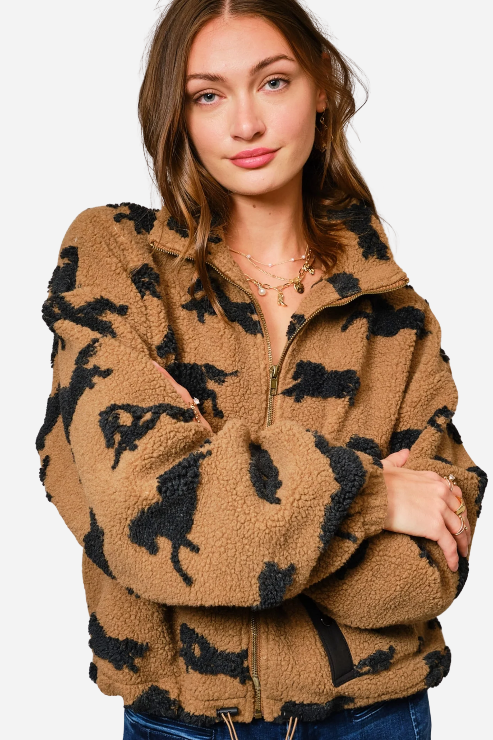 Brielle Sherpa Jacket (Pre-Order)